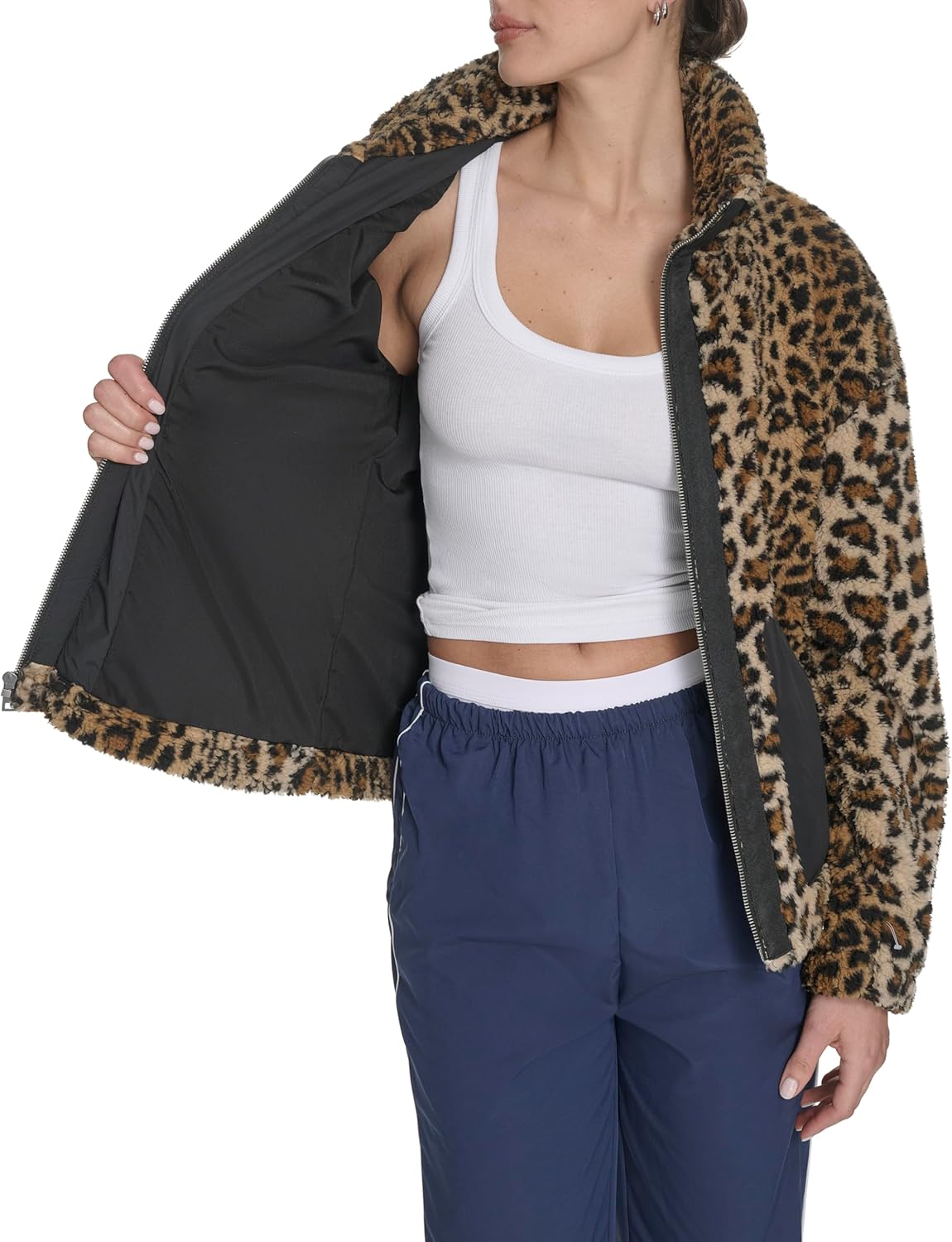 Levi's Women's Sherpa Teddy Jacket (Standard & Plus Sizes) - Image 6