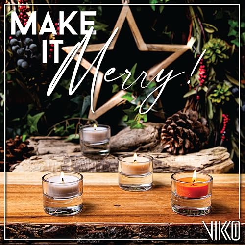 Miniatura 4 de Vikko Portavelas juego de 24 portavelas para velas de té decoración de mesa de Acción de Gracias decoración de boda y vacaciones