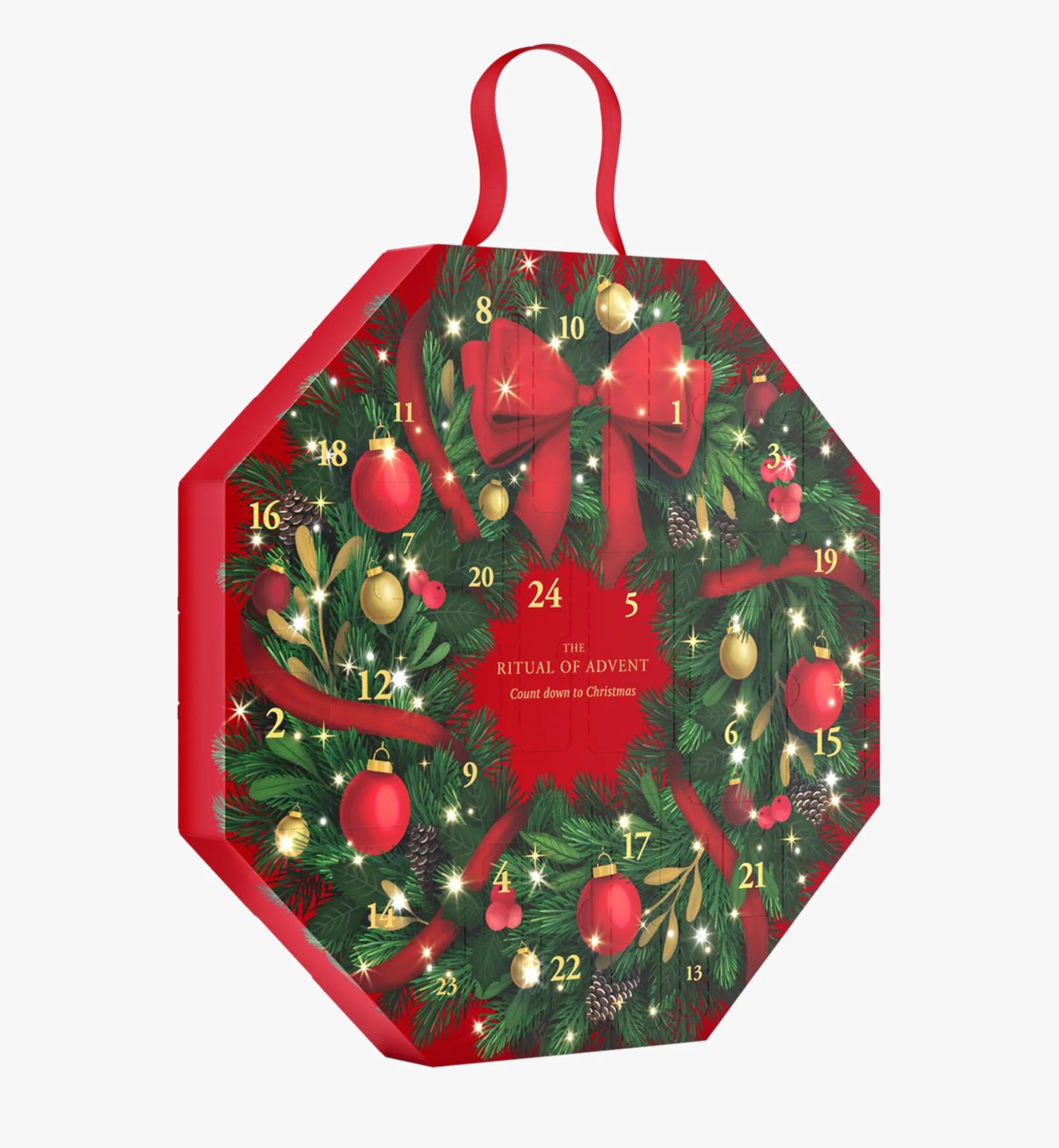 Rituals The Ritual of Advent Wreath 2025 – Luxus Adventskalender mit 24 Beauty Überraschungen – Körperpflege, Duft & Wellness Geschenkset für Frauen und Männer