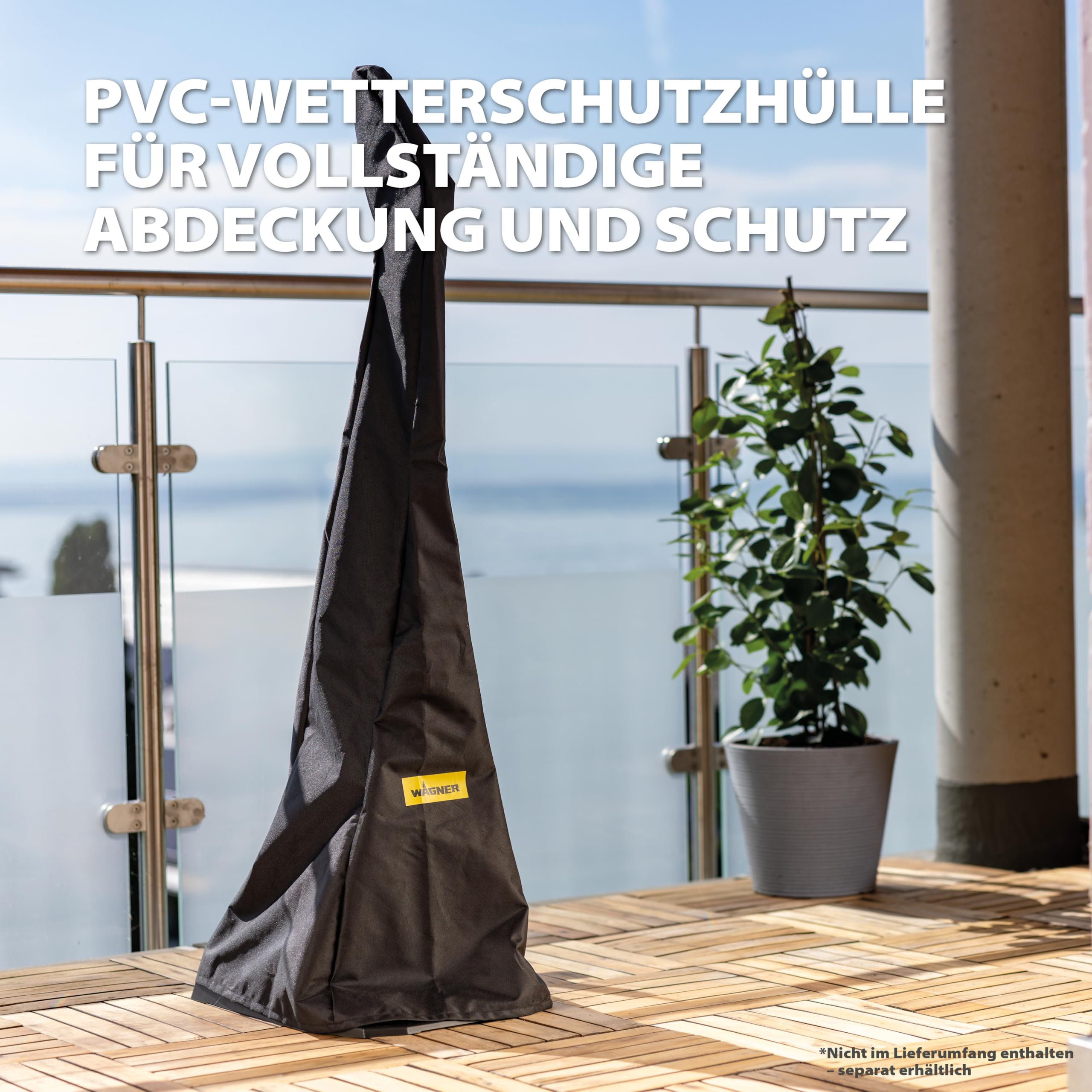 WAGNER Multifunktions-Terrassenreiniger Levaro Powerbrush 18V (Akku und Ladegerät sind nicht im Lieferumfang enthalten) - für die unkomplizierte Unterhaltsreinigung von Außenbereichen