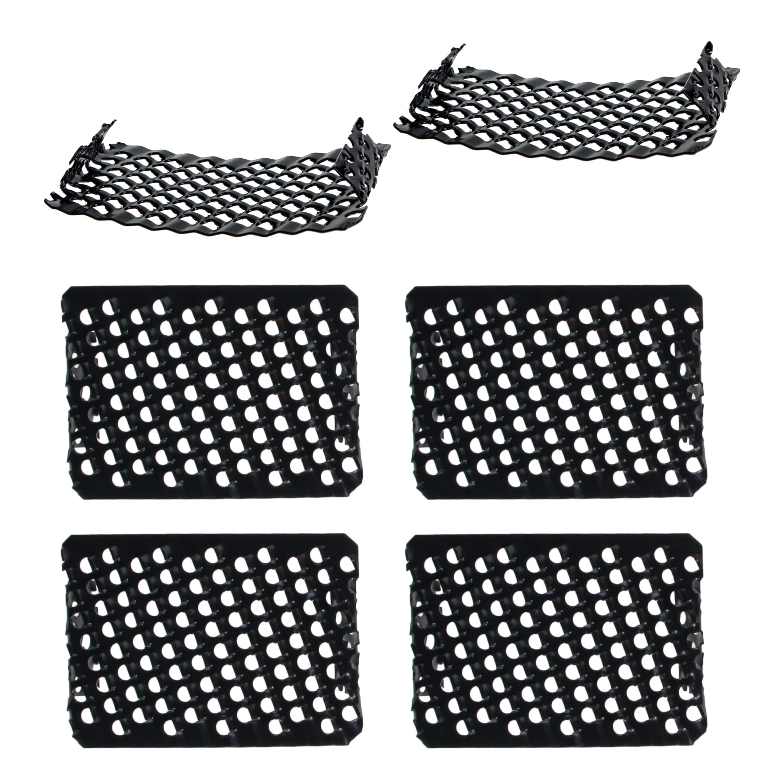 Dura-Gold 2-1/2" Curved Flat Standard Cut Replacement Blade, Pack of 6 - Steel Shaver Rasp Block Plane, Cheesegrater, Auto Body Filler, Car Dent