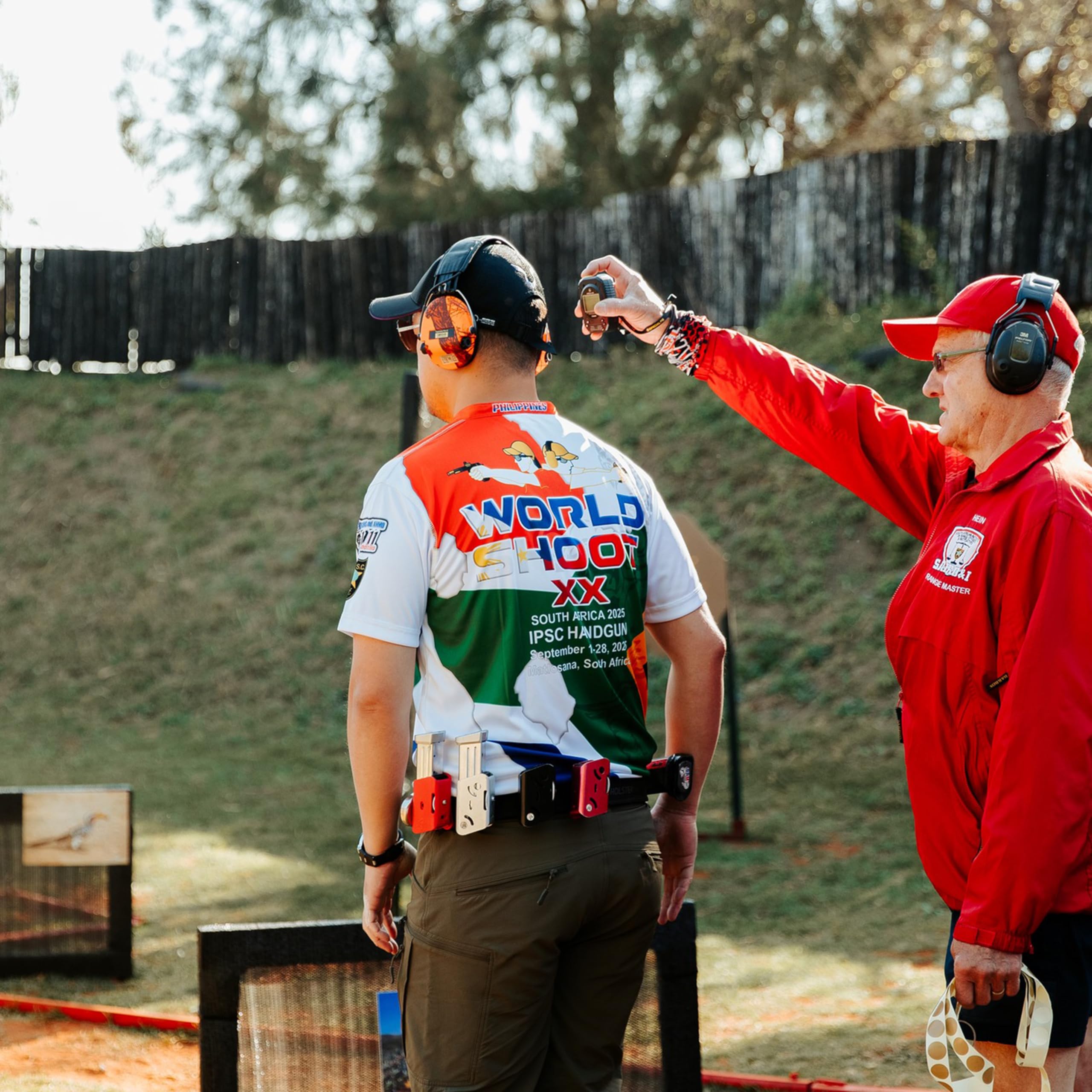 Shot Timer de Tiro – Shooting Timer para Entrenamiento y competición, Range Officer Timer Compatible con USPSA, IPSC, IDPA, Steel Challenge, PRS & CAS(Negro)