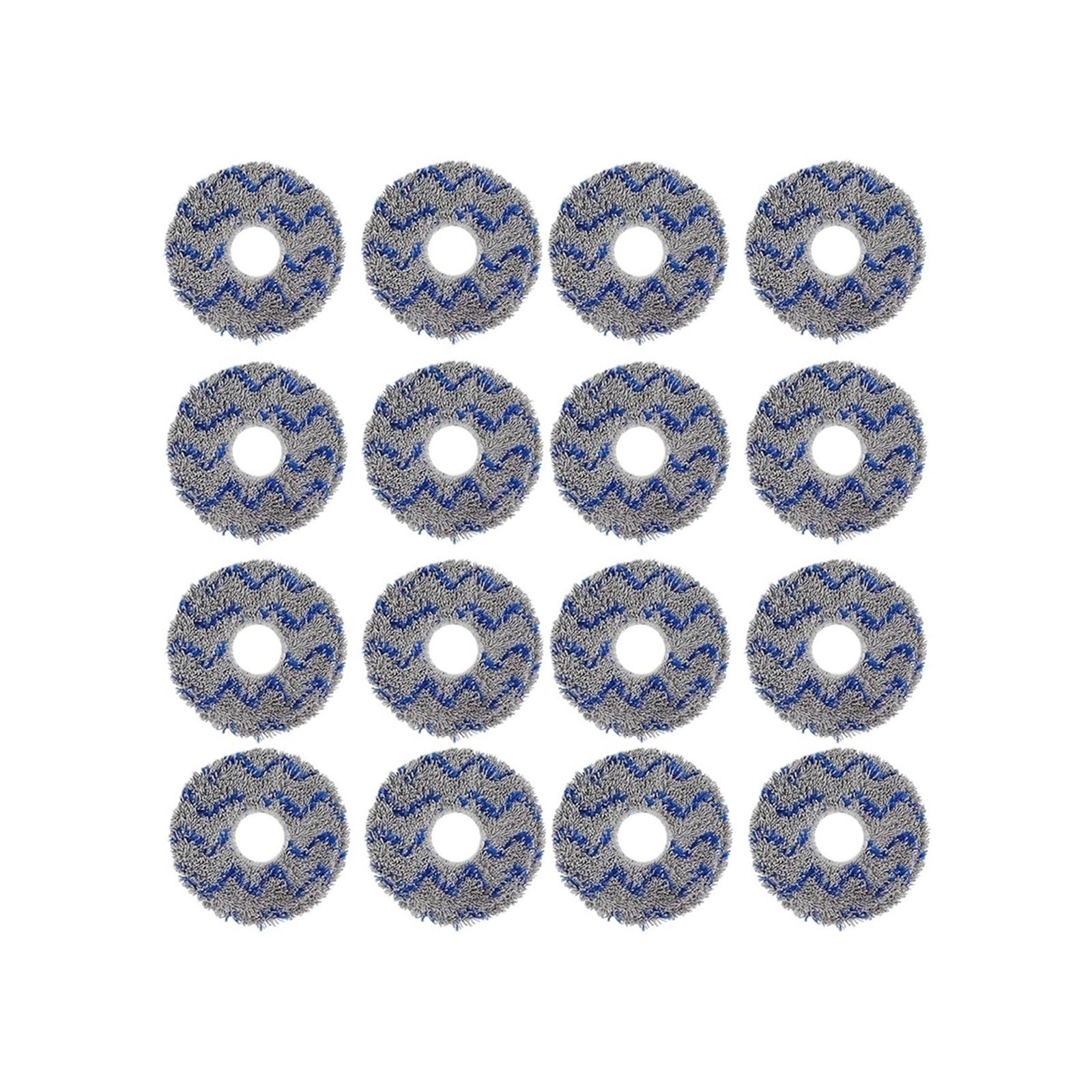 LMRXOFE Mop Cloth,Compatible For Xiaomi,X10 X20 Max,Compatible For Dreame,L20 Tra L30 Tra X20 Pro L10s Pro X40 X40 S30 Vacuum Cleaner(16PCS)