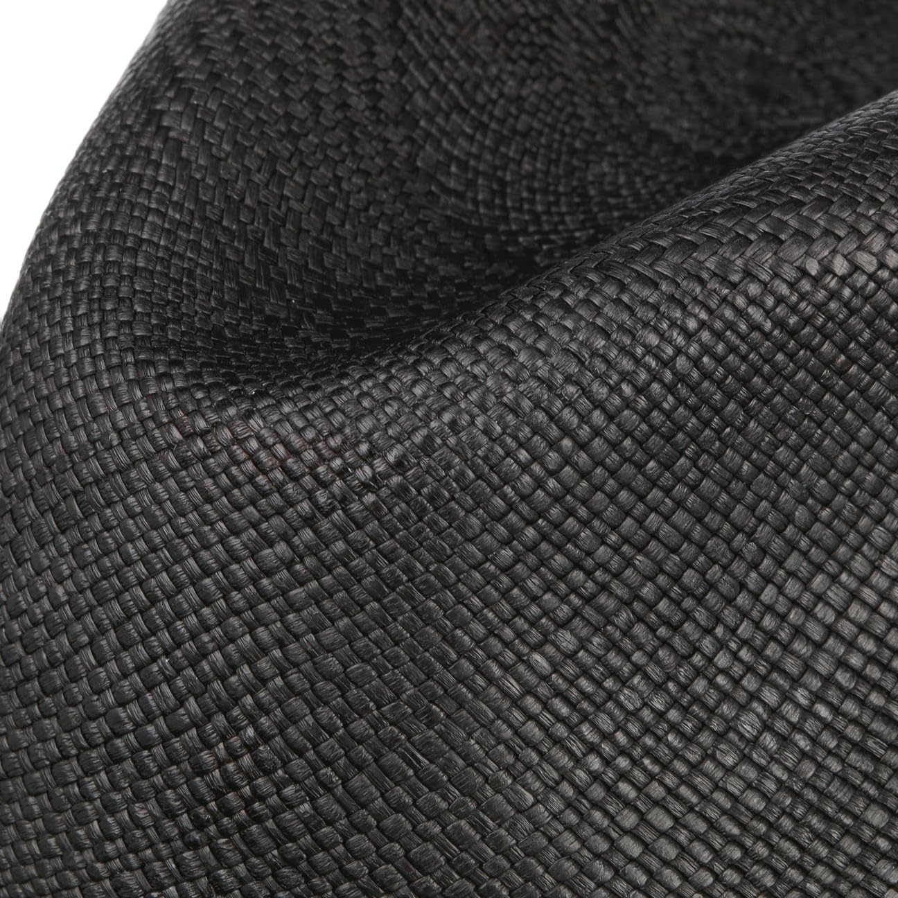 Borsalino Sombrero Panamá Darolan Mujer/Hombre - Made in Italy de Verano Paja Sol con Banda Grosgrain, Grosgrain Primavera/Verano