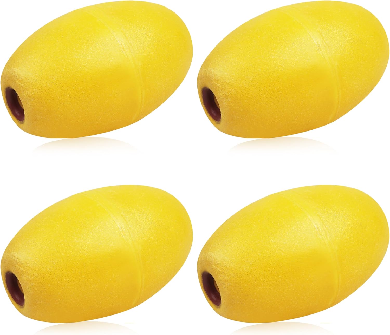 FUSIGO Rope Floats Marine,4/6pcs Crab Trap Floats Buoy Float Fishing Marker Buoy Water Buoy for Boats Pool Kayak Crabbing Dock Ski Anchor