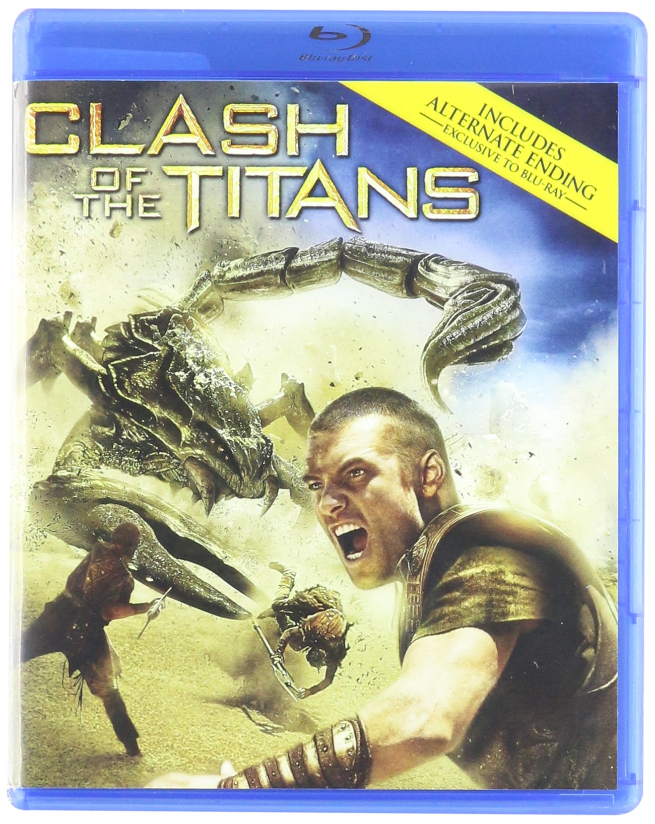 Blu-ray de Clash of the Titans 2010 edición USA para coleccionistas de cine