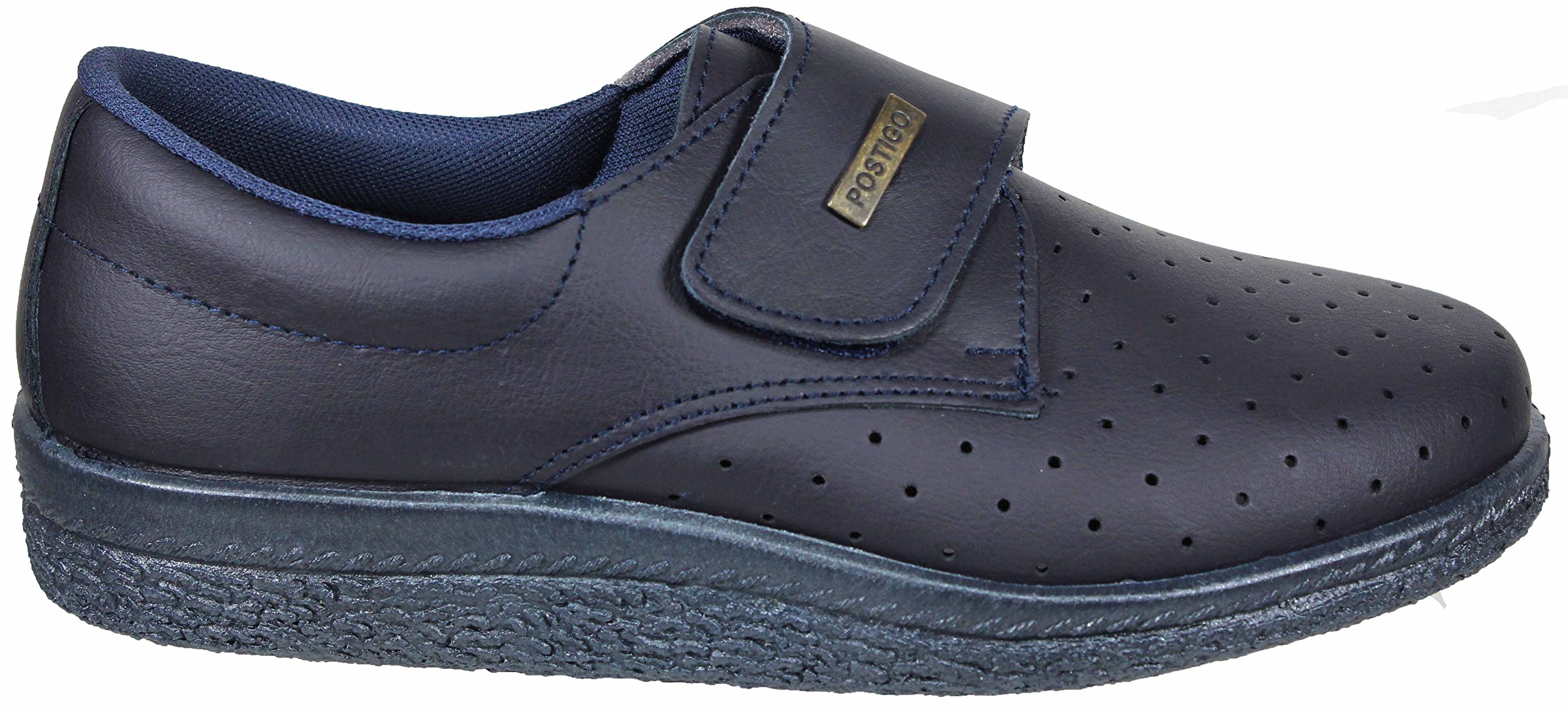 Postigo 1 -Zapato Sanitario Anatómico Velcro Piel Unisex