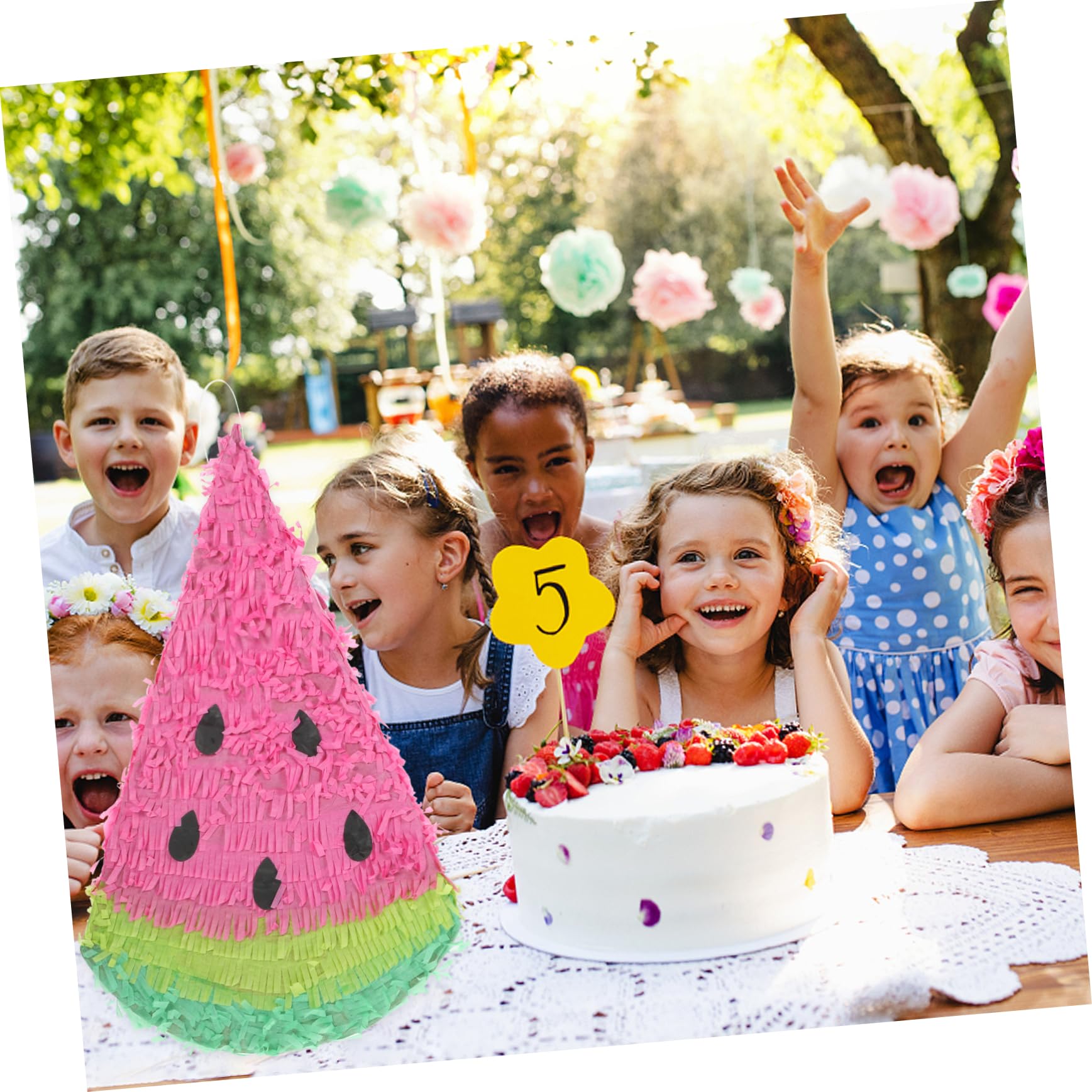 Zerodeko Piñata de para Fiesta Decoración para Cumpleaños para Rellenar con Dulces y Juguetes Accesorio para Fotografía y Celebraciones