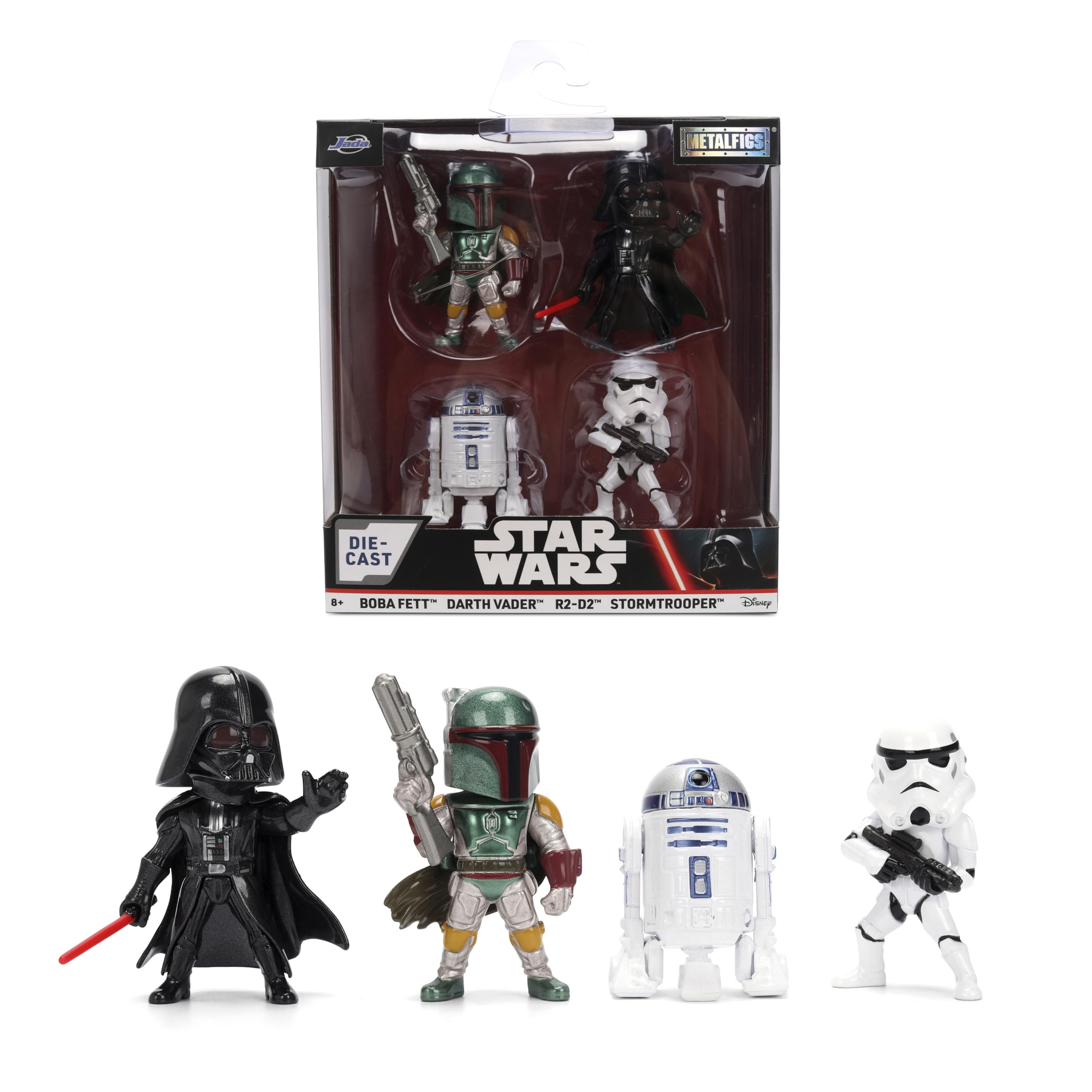 Amazon.com: Jada Star Wars Metalfigs 4-Pack – Darth Vader
