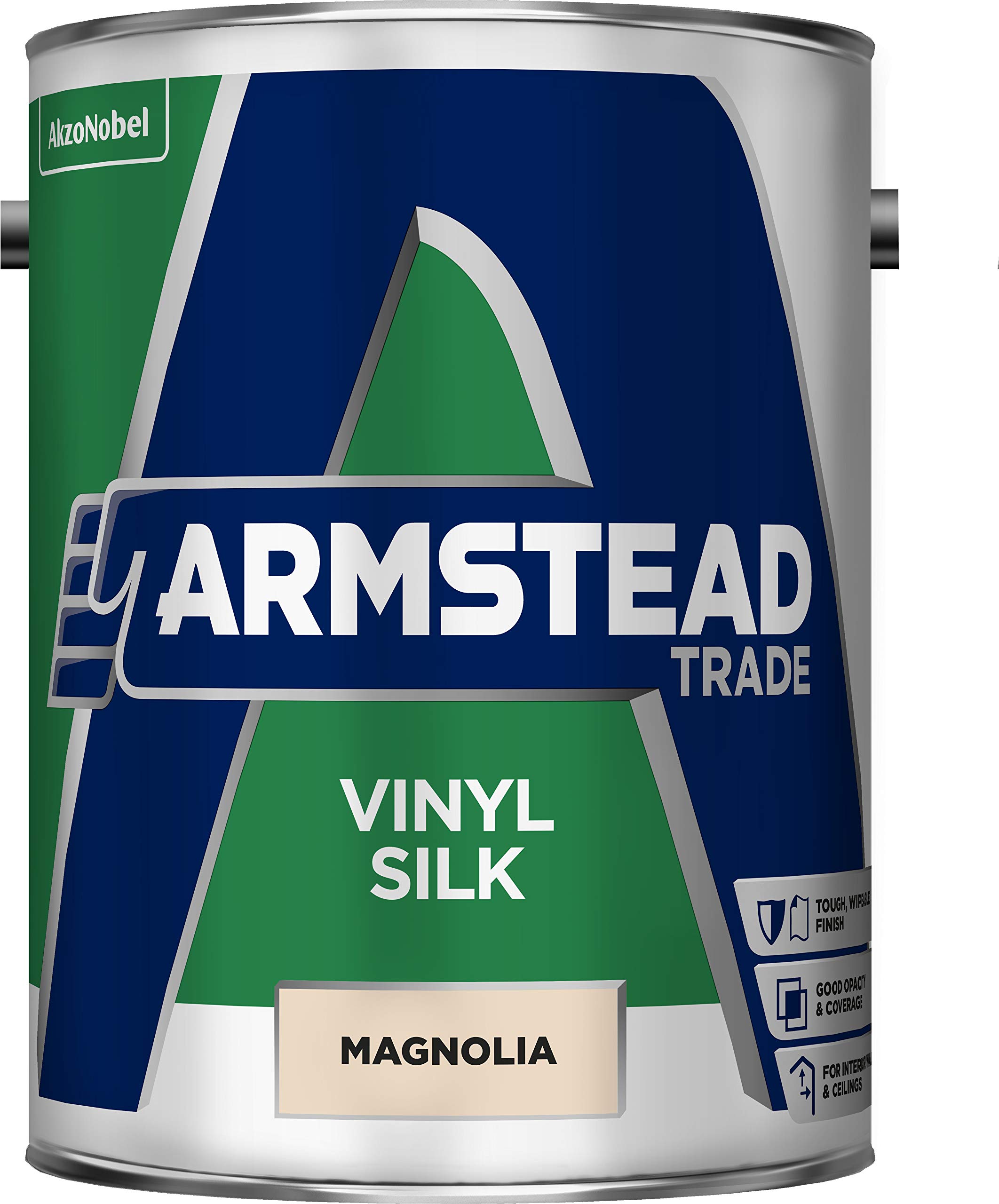Armstead Trade Vinyl SilkMagnolia5 Litre from B&Q