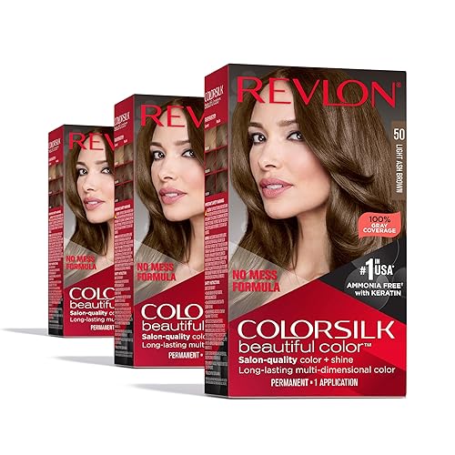 Revlon Colorsilk Beautiful Color Permanent Hair Color, (OLD VERSION) 50