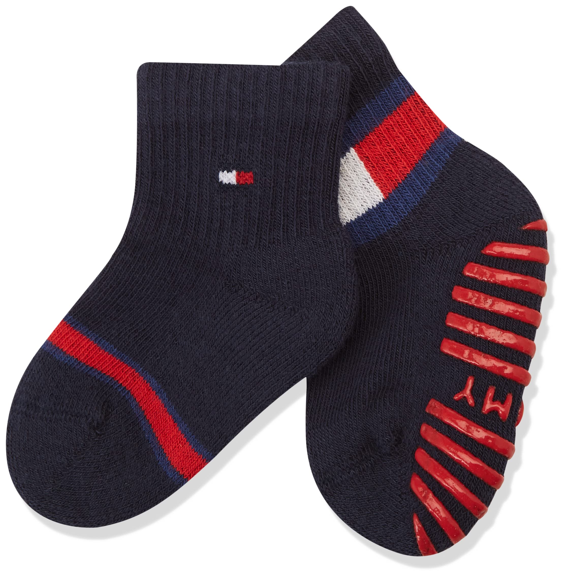 Tommy Hilfiger Adaptive Crew Chaussettes Mixte enfant (lot de 2)