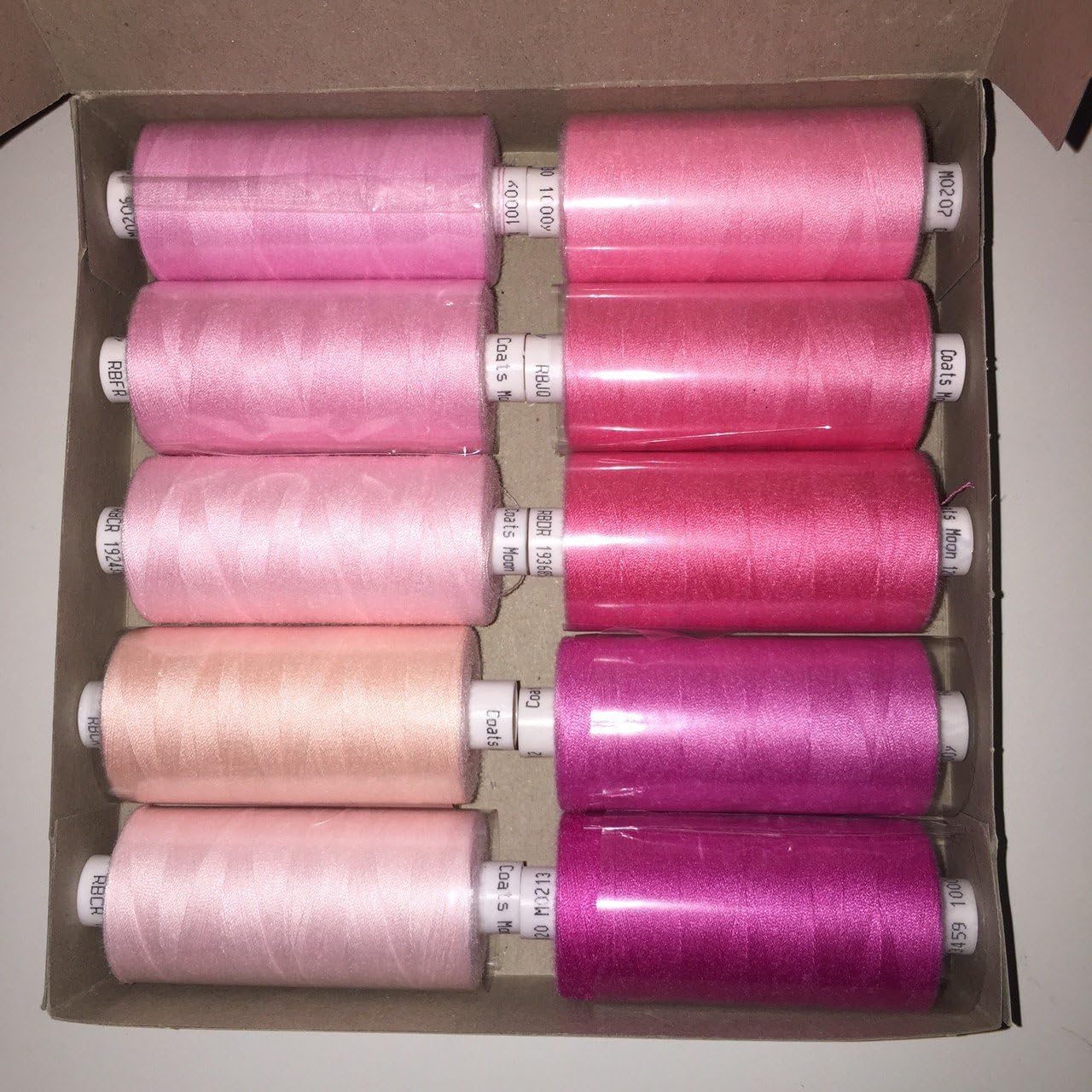 Pinks Box of 10 Moon 1000m