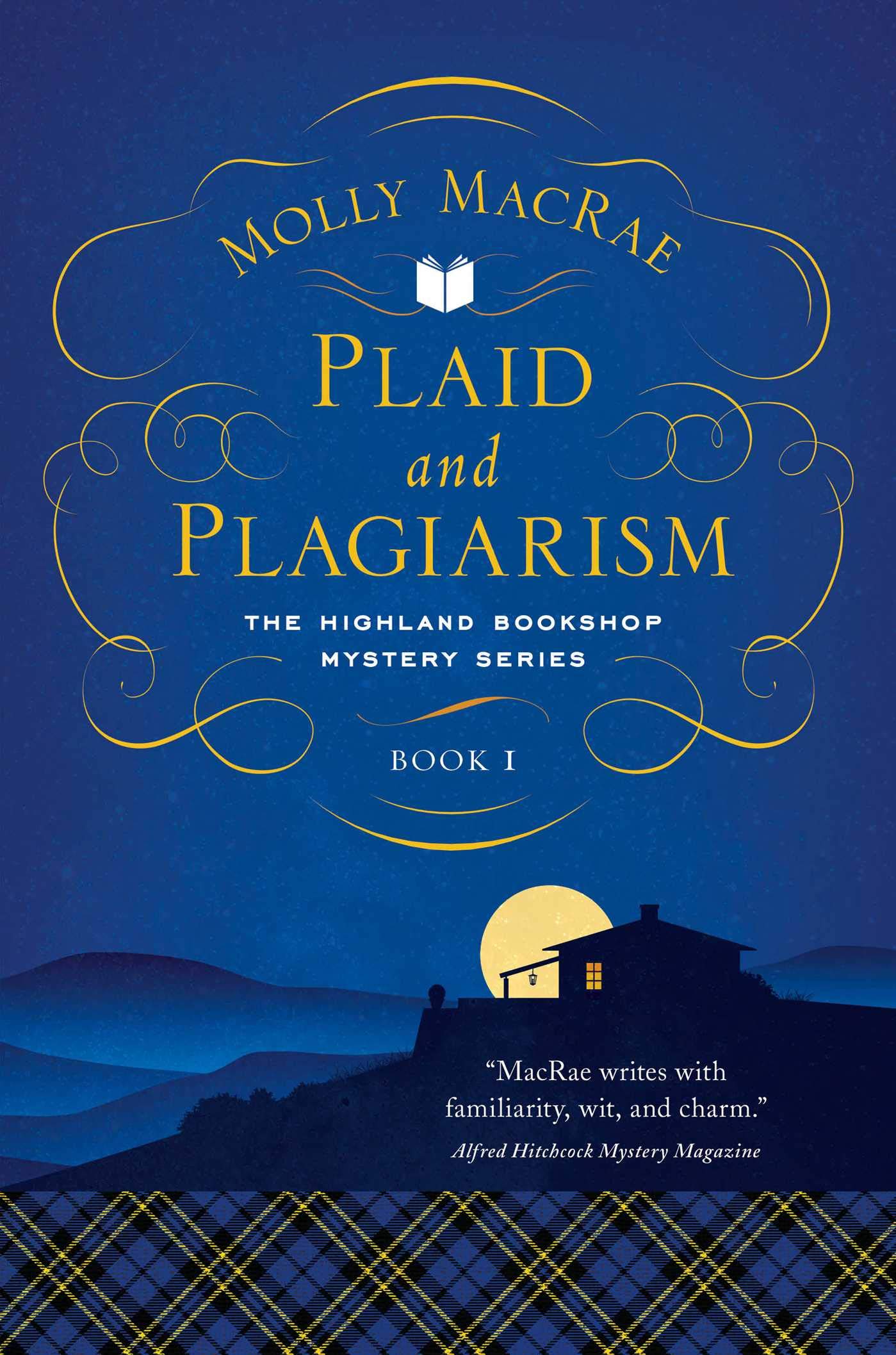 Cover of Plaid and Plagiarism: The Highland Bookshop Mystery Series: Book 1