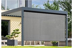 DIFY Cornstalk Outdoor Blinds: Aesthetic Privacy for Your Porch