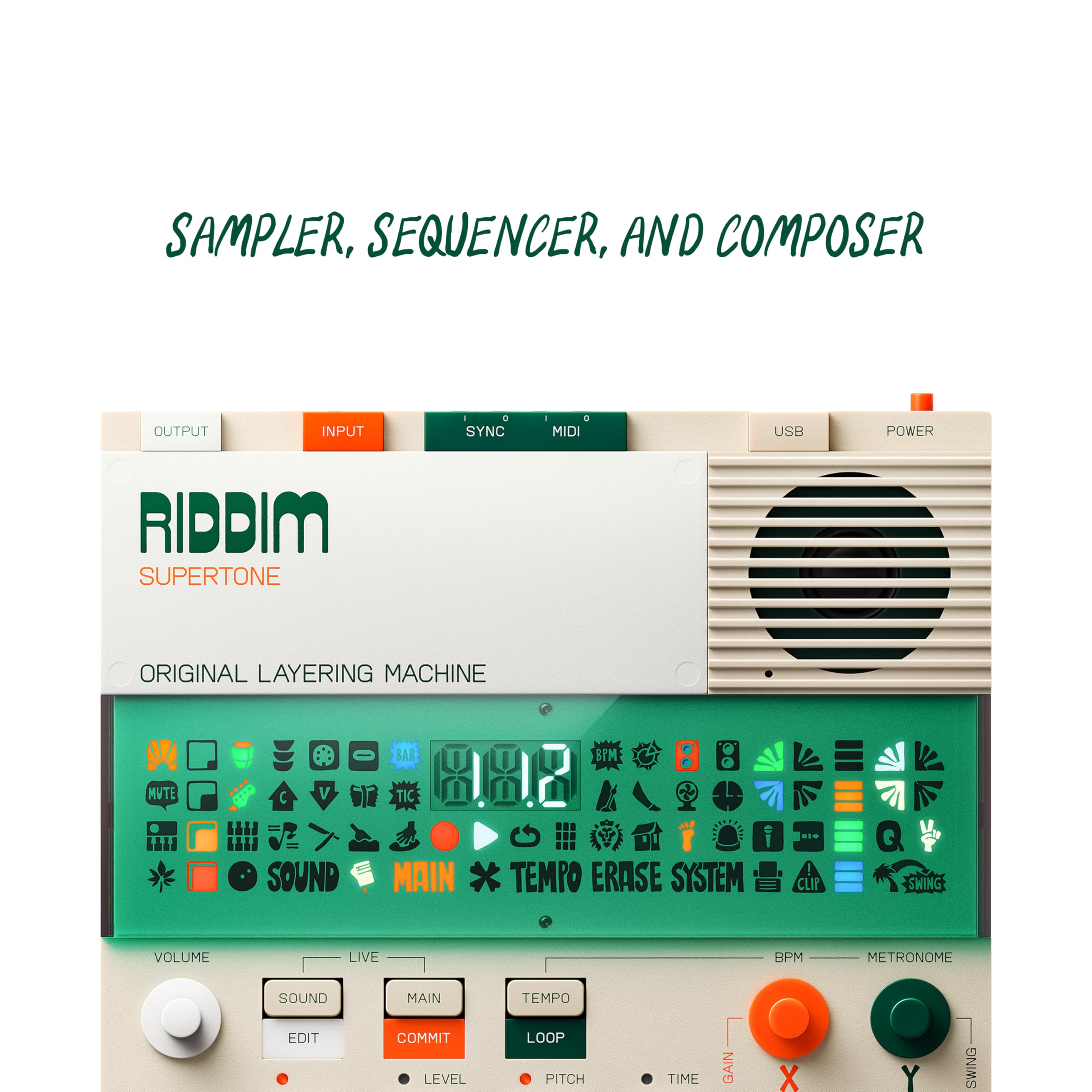 Amazon.com: teenage engineering EP–40 riddim reggae sampler and