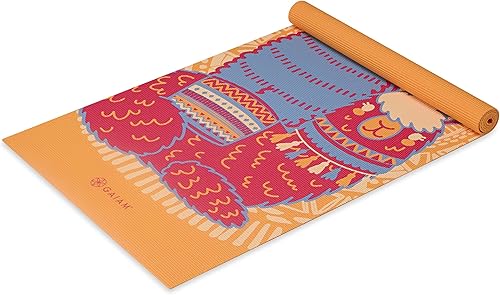 Miniatura 3 de Gaiam Kids Yoga Mat Exercise Mat, Yoga for Kids with Fun Prints - Playtime for Babies, Active & Calm Toddlers and Young Children (60" L x 24" W x