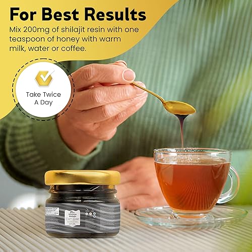 Miniatura 8 de Resina Shilajit del Himalaya para hombres y mujeres, 75% ácido fúlvico, 2.12 oz, resina Shilajit, aumenta la energía, la resistencia y el apoyo