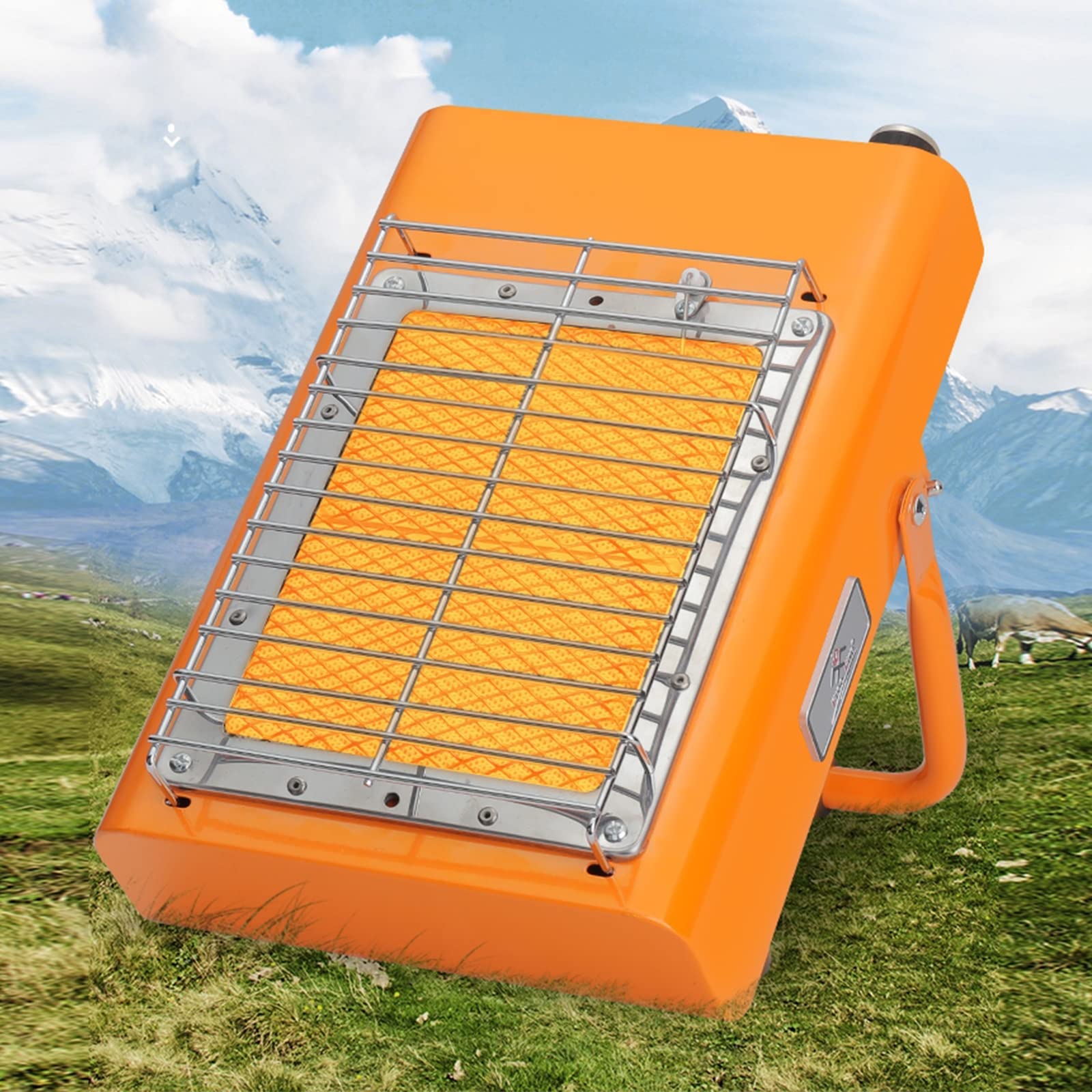 Buy Portable Camping Heater Propane Outdoor Space Heater, 2In1 Camping Stove & Portable Camp