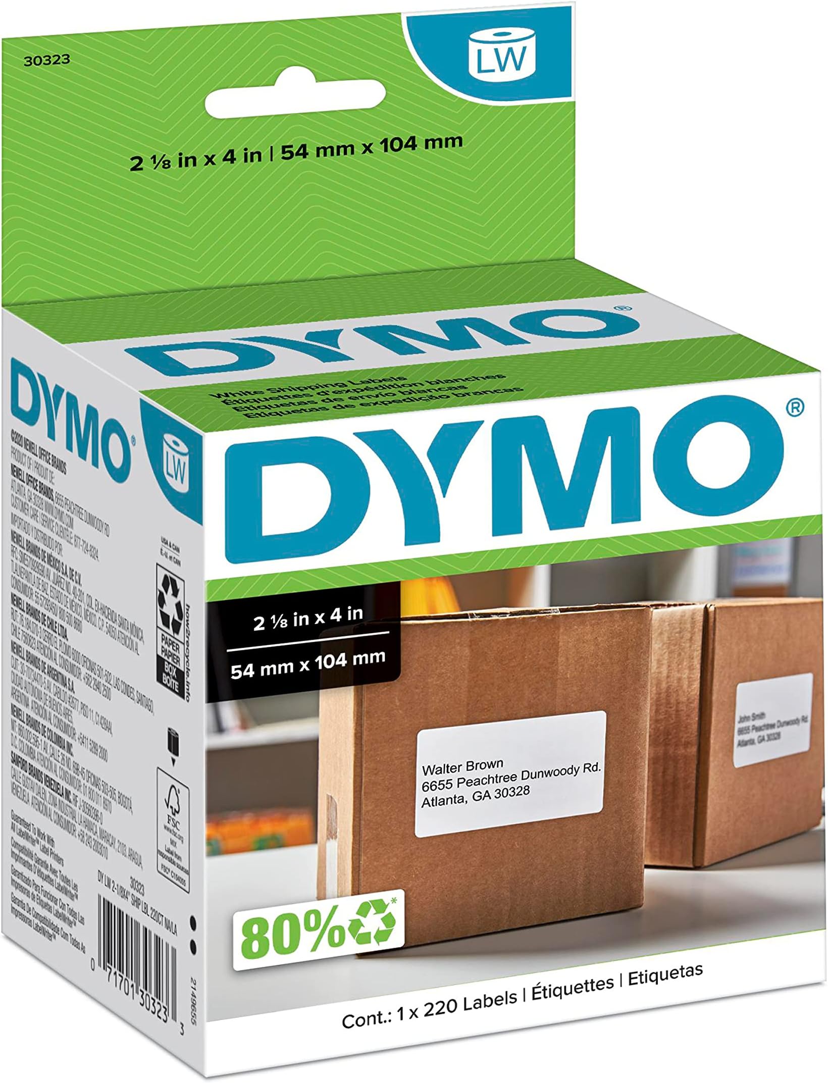 DYMO Authentic LW Shipping Labels, DYMO Labels for