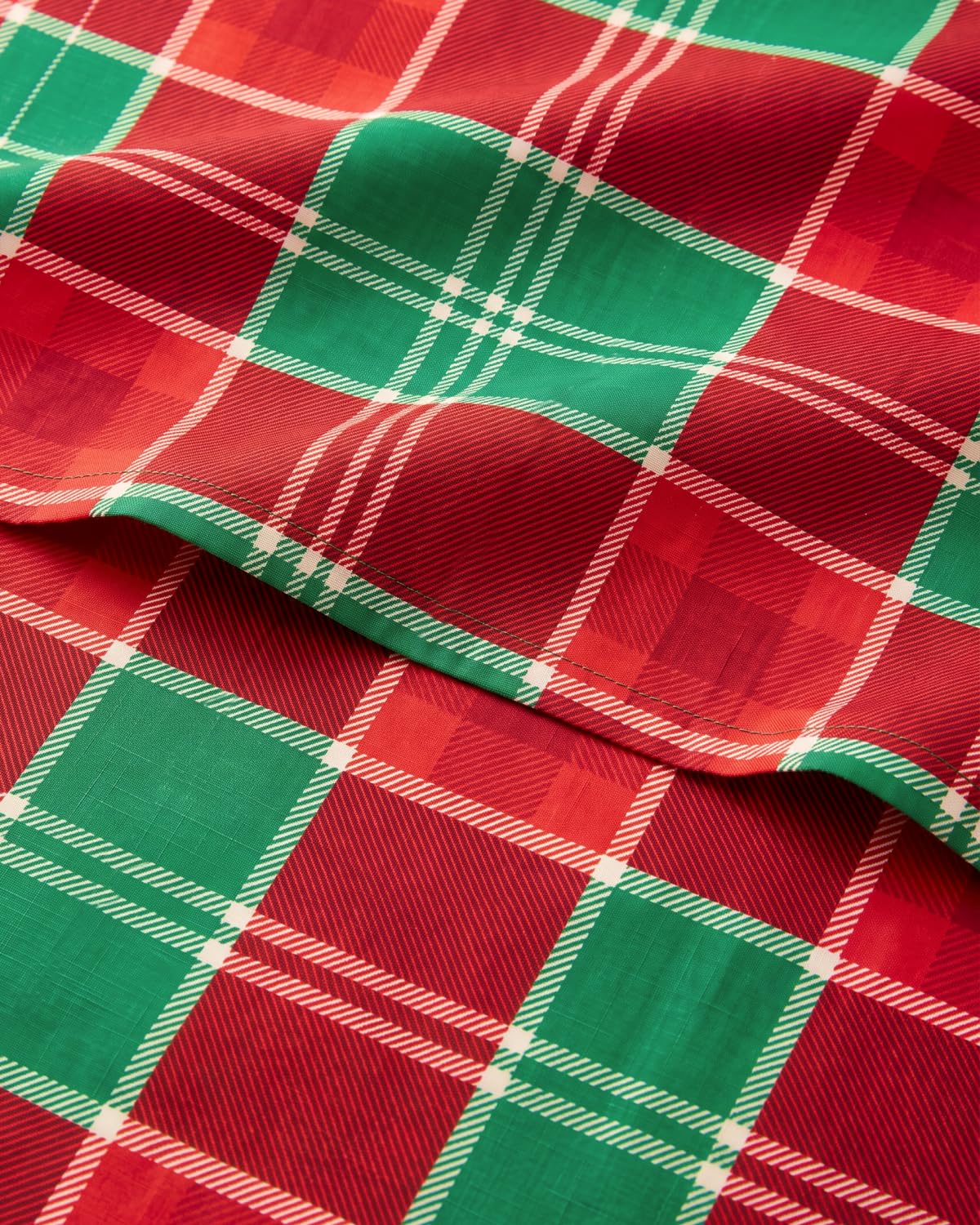 Christmas Sheet Set, Highland Tartan, Holiday Xmas Bedding Set - Queen Size