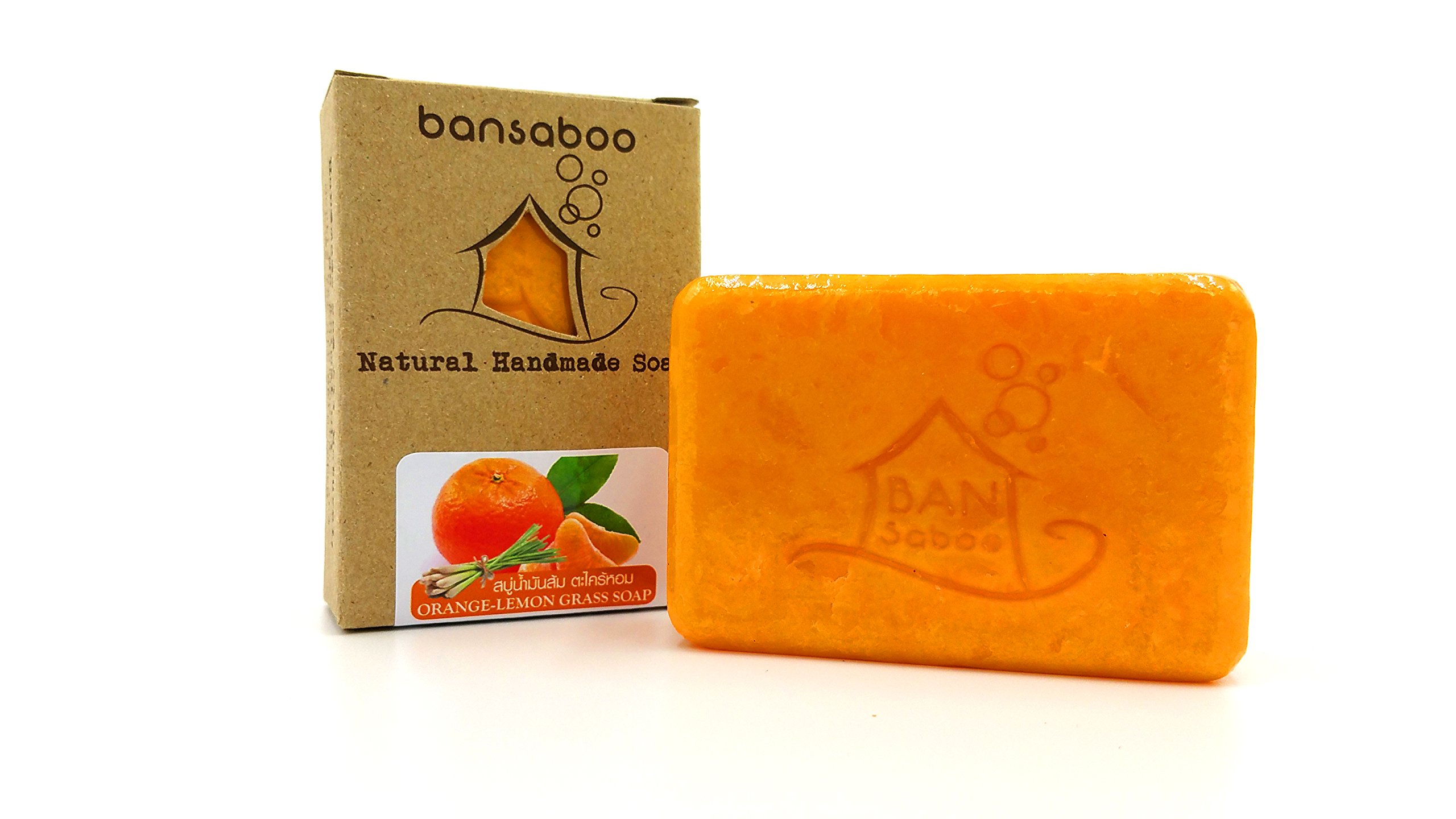 Organic Orange-lemon Grass Soap