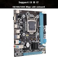 CUTULAMO H81 Gaming Alaplap LGA 1150 Foglalat, DDR3 16GB Támogatás, Intel i3/i5/i7/E3 V3 Processzorhoz, USB 3.0, VGA, HDMI, Asztali PC-hez 5