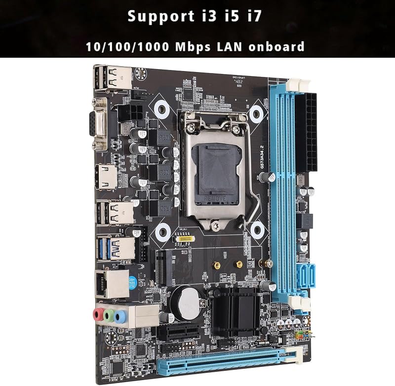 CUTULAMO H81 Gaming Alaplap LGA 1150 Foglalat, DDR3 16GB Támogatás, Intel i3/i5/i7/E3 V3 Processzorhoz, USB 3.0, VGA, HDMI, Asztali PC-hez