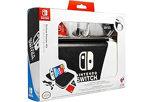 PDP Gaming Deluxe Starter Kit for Nintendo Switch, Switch Lite, and OLED Model