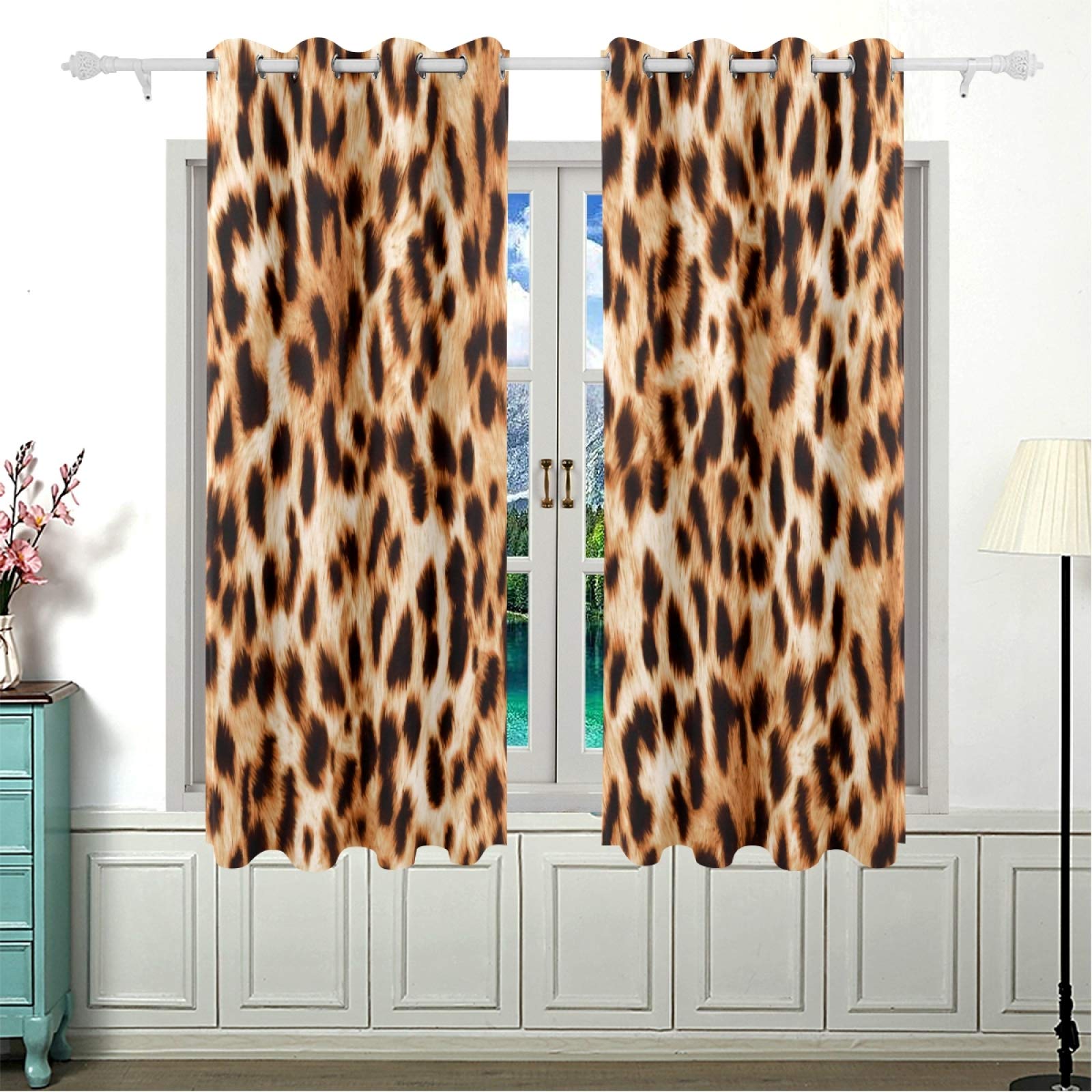Fiudx Liquidación De Ofertas Flash Cortinas De Gasa De Colores Para