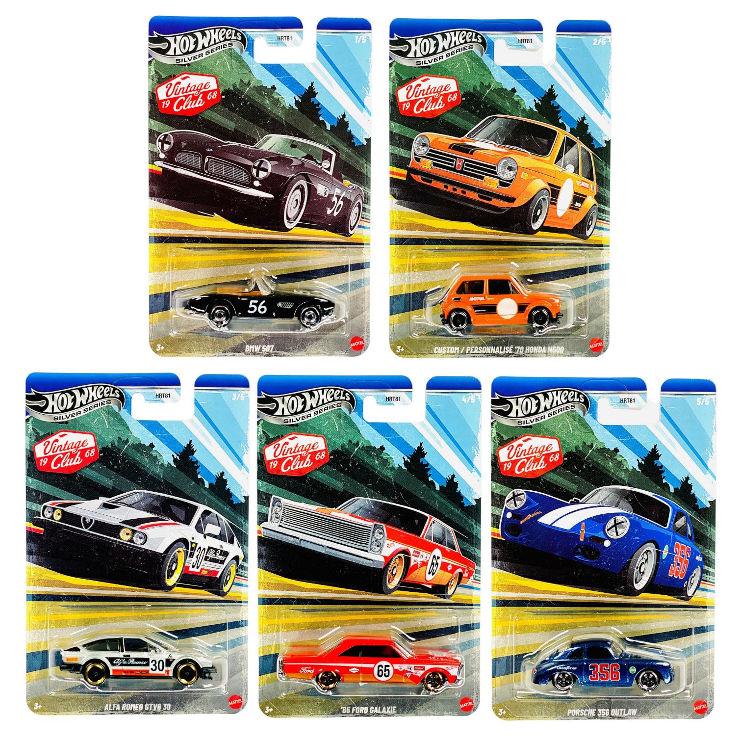 Amazon | Hot Wheels Vintage Club '68 シルバーシリーズ ダイキャスト
