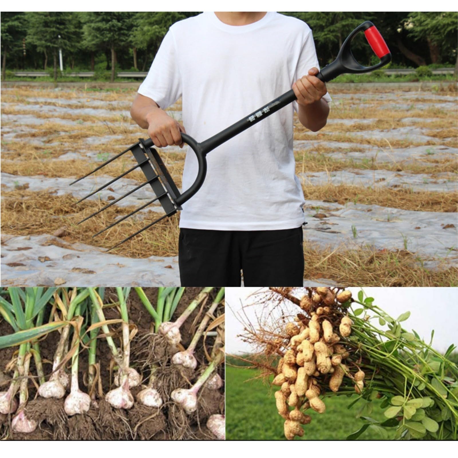 Amazon.co.jp: 土地を開くために地面を掘り、耕す 人工土壌 緩める