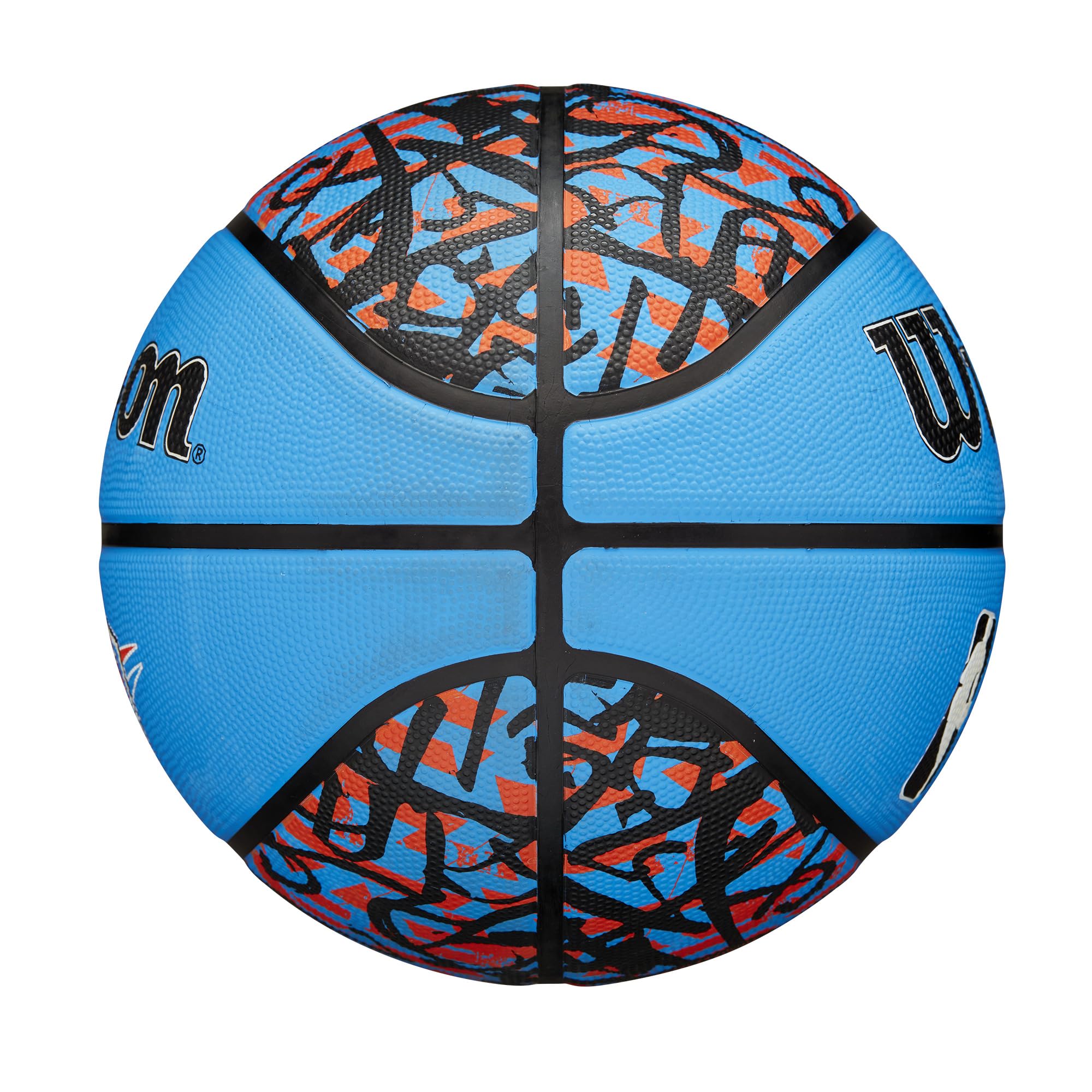 WILSON NBA Team Graffiti Koszykówka - Oklahoma City Thunder, rozmiar 18-79 cm