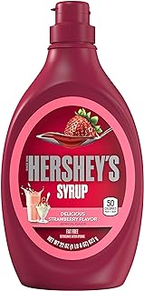 HERSHEY'S Sirop de fraise, 623,7 g.