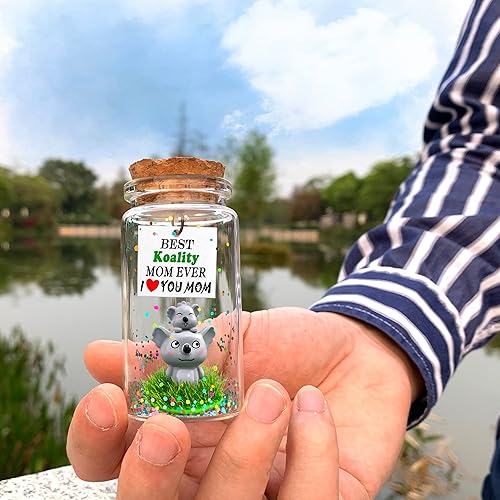 Miniatura 13 de Regalo para el Día de la Madre: mensaje de flores prensadas en seco en una botella, lindo regalo de cumpleaños, aniversario y San Valentín para My