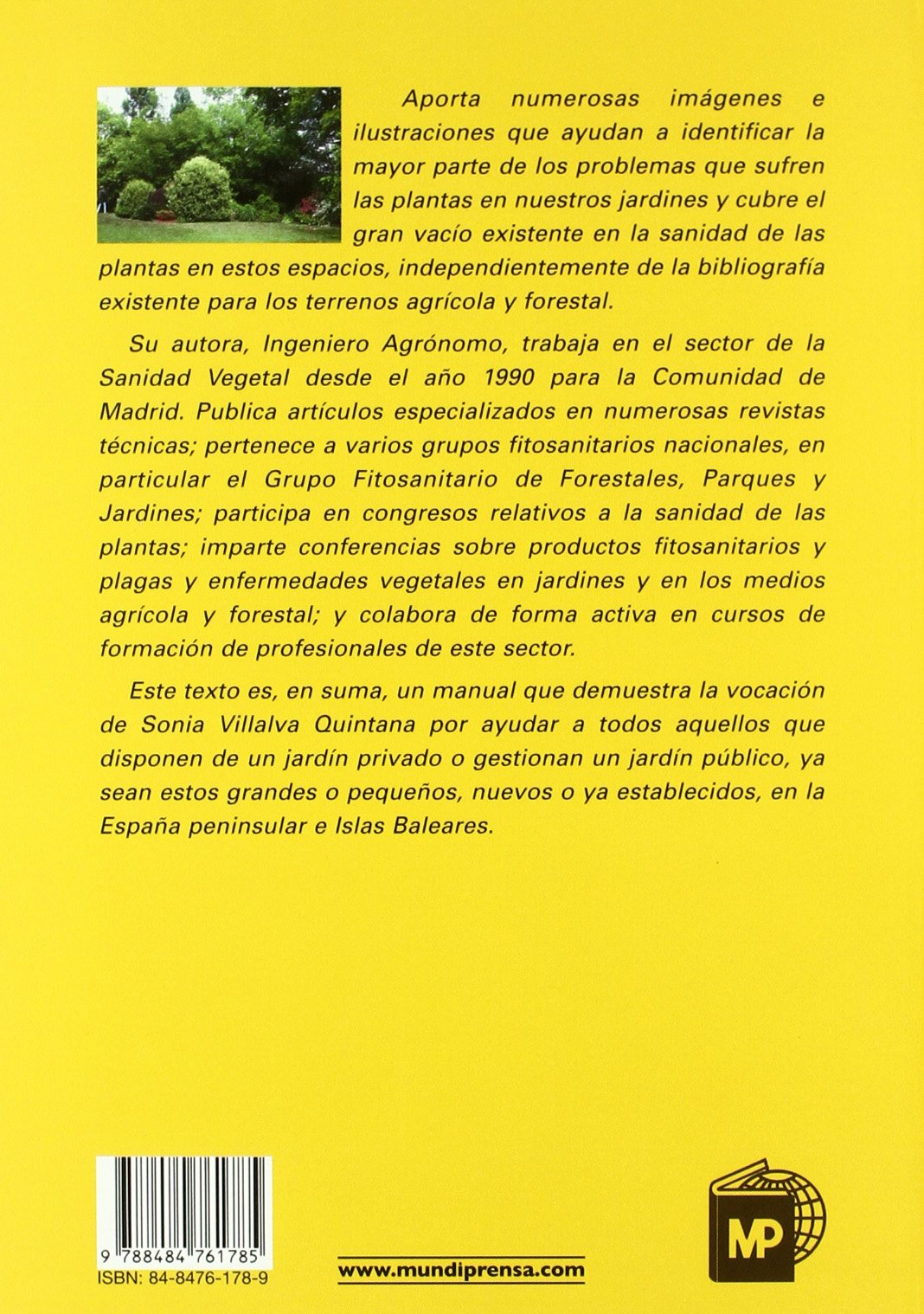 Plagas y enfermedades de jardines (Patología Vegetal)