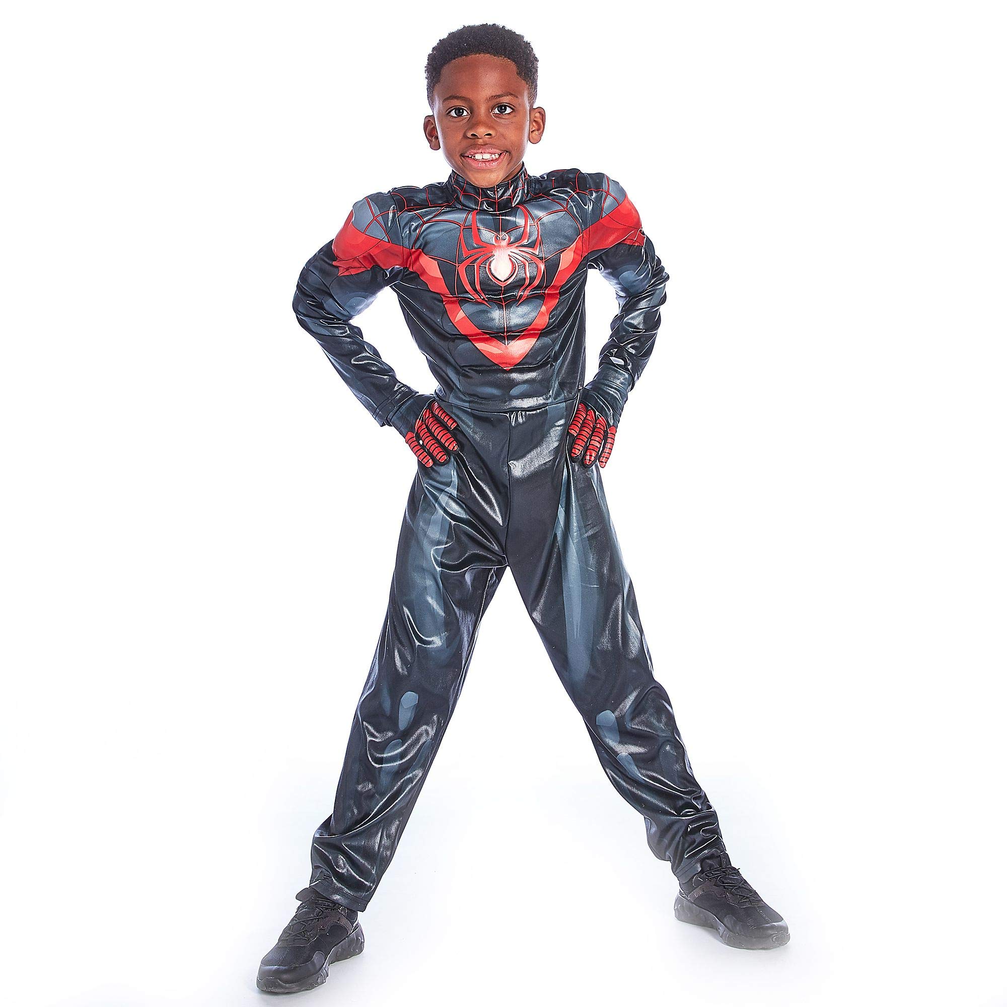 Disney Store Miles Morales Fancy Dress Costume For Kids SpiderMan