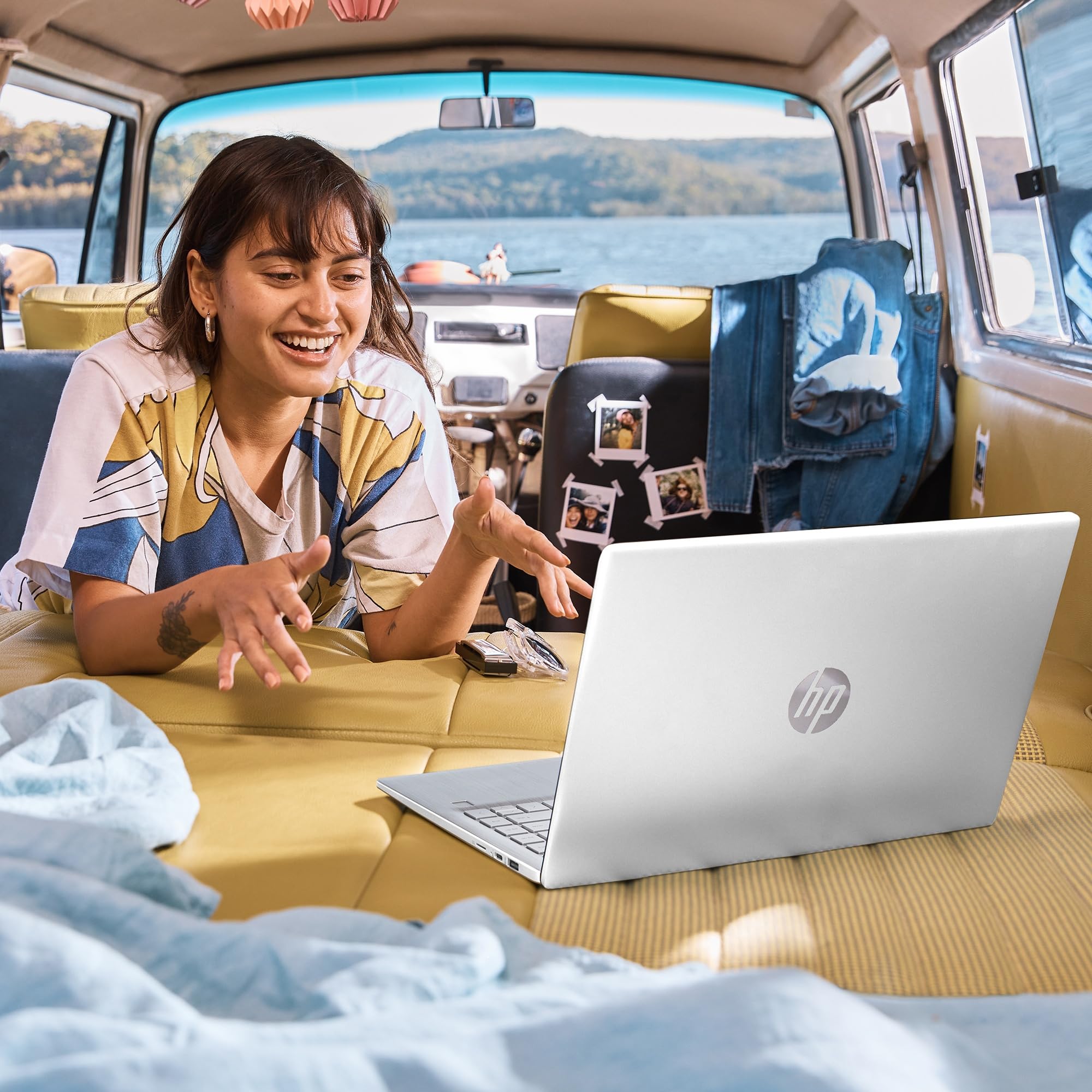 HP Laptop 14s-dq3000sl, Intel Celeron N4500, RAM4GB DDR4, SSD 128GB, Scheda Intel UHD, Display 14” FHD, SVA, Antiriflesso, Wi-Fi, Bluetooth 4.2, Win11S, Microsoft 365 Personal 12 mesi incluso, Argento