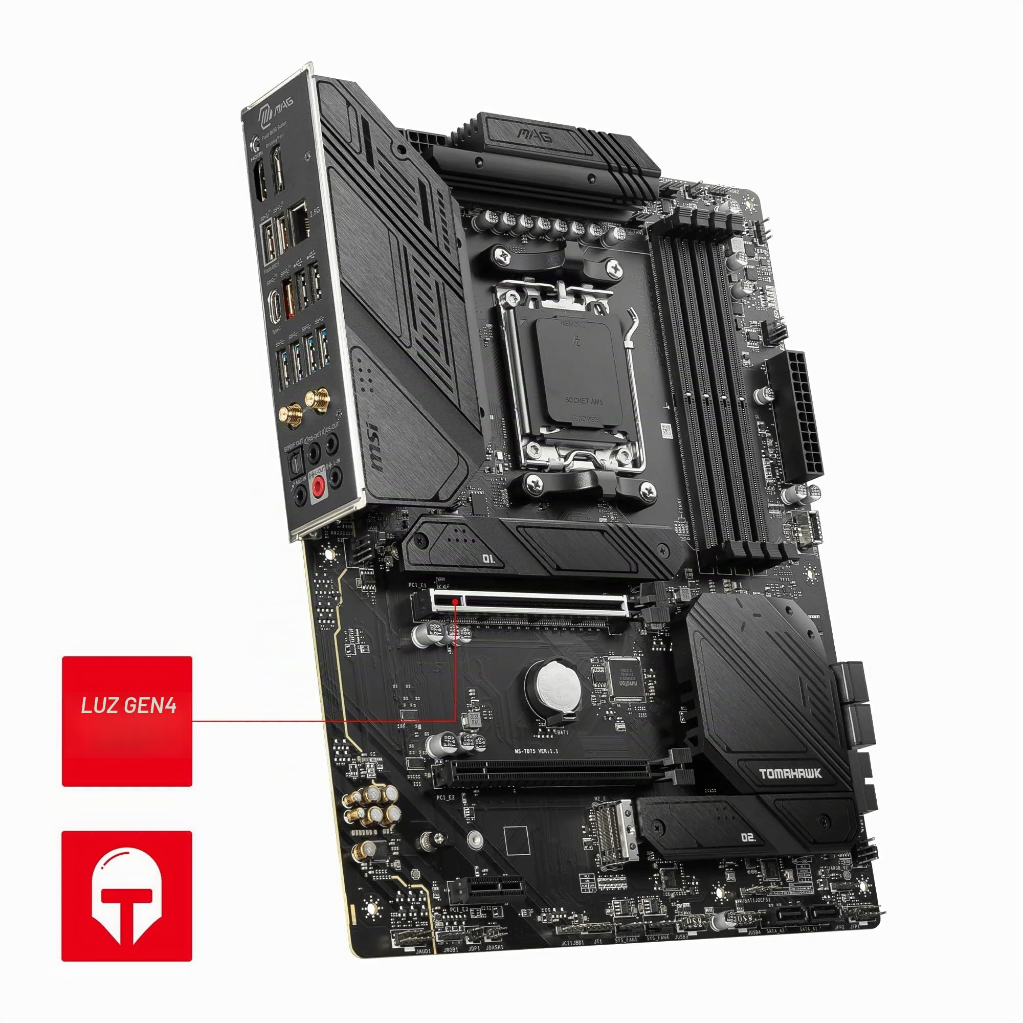 ヨ*シ様 AMD Ryzen 7 7700&MSI b650 tomahawk mag B650 Tomahawk WiFi : Amazon.es: Computers