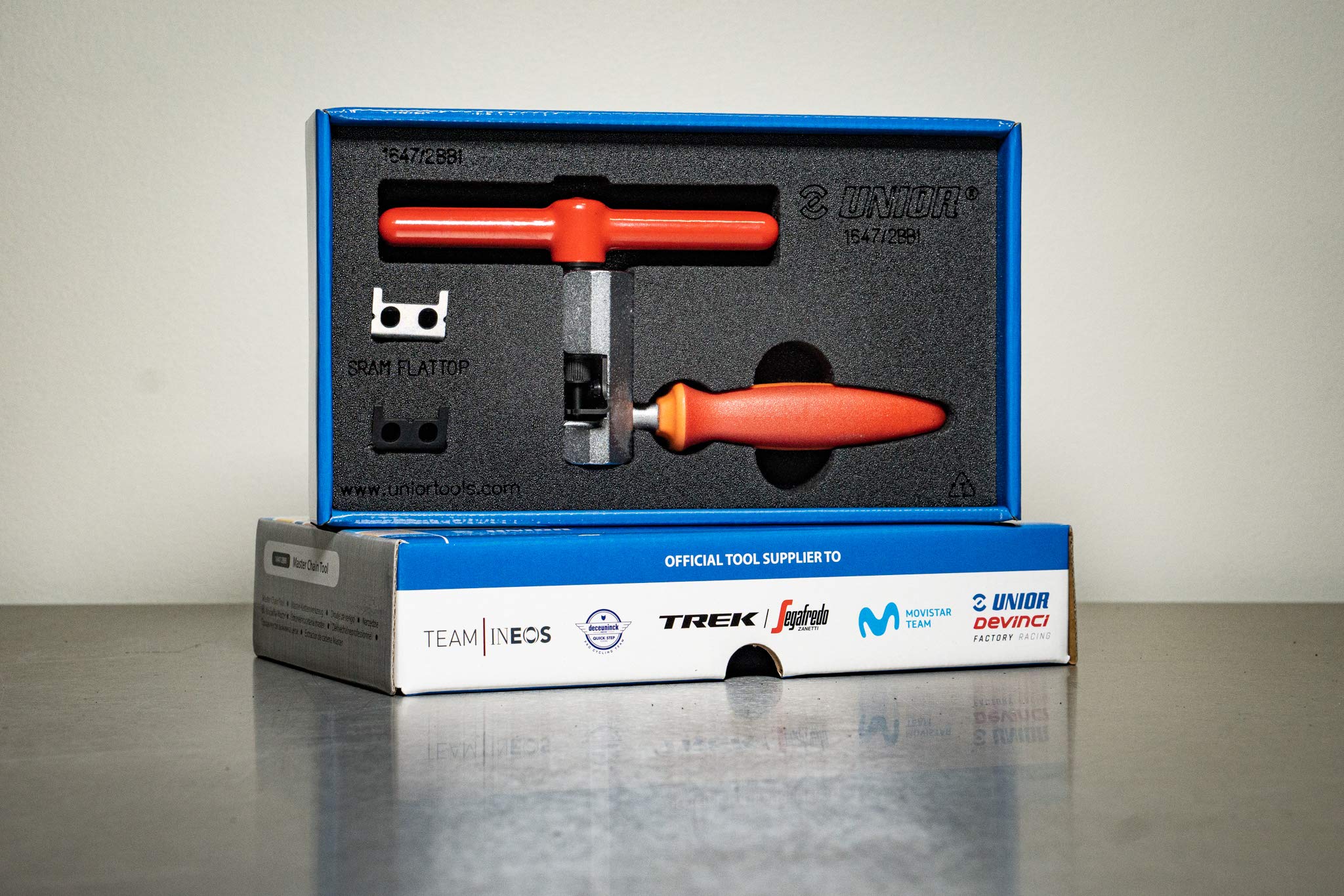 Unior Herramienta de Cadena Master Tools, Color Rojo, Talla única