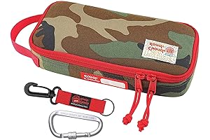 Rough Enough Large Pencil Case Box Tool Bag Pouch