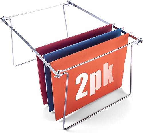 Officemate 91990 - Bastidor colgante para archivos ajustable 14 a 18 pulgadas 2 unidades Acero Officemate 91990 - Bastidor colgante para archivos ajustable 14 a 18 pulgadas 2 unidades Acero