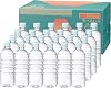 Labelless Eco Mt. Fuji Vanadium & Silica Natural Water, 16.9 fl oz 500 ml x 48 Bottles, 24 Bottles x 2 Boxes, Fuji Pure Water, Vanadium Silica, Natural Water, Mineral Water, Soft Water, Made in