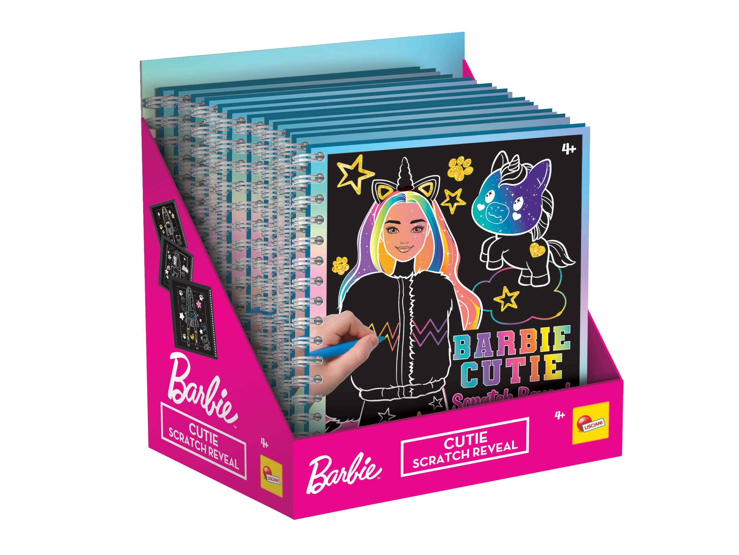 Barbie cutie. Scratch reveal. Ediz. a spirale. Con penna in legno