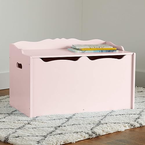 Miniatura 24 de Amazon Basics - Caja de juguetes de madera, color gris Gris,Rosa,Blanco,https://www.amazon.com/dp/undefined