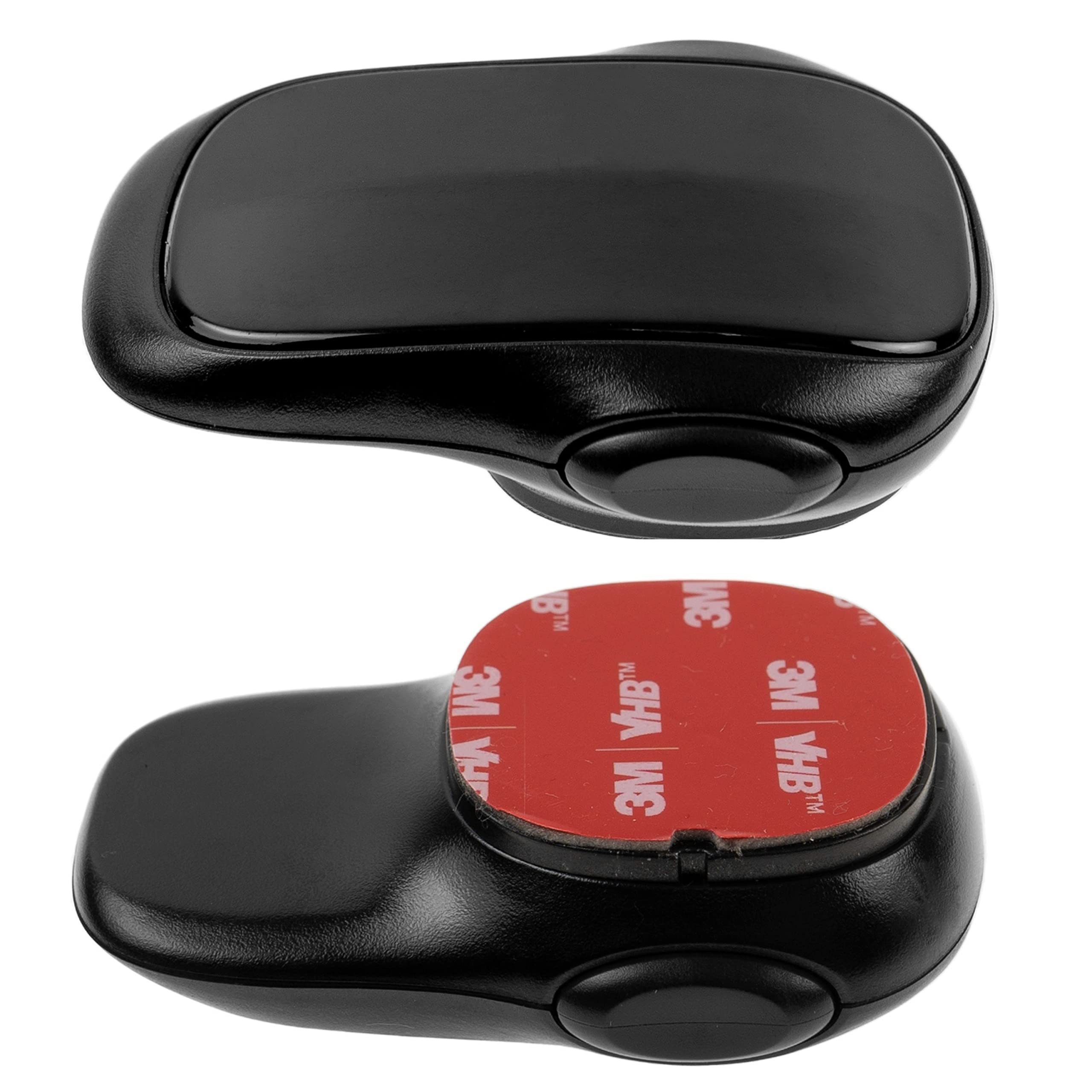 Cerradura de la puerta del horno, 2 pzs, en Negro, adhesivo especial, resistentes al calor, Diseño de doble botón, Bloqueo de Seguridad Horno, Estufa, Cajón, Puerta, Cerradura de Seguridad para Niños