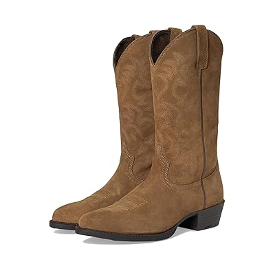 Ariat Heritage R Toe Western Boots Cowboy Boots Dijon Suede