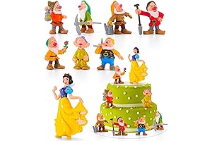 Snow White and the Seven Dwarfs Figures - The Perfect Cake Decorations...