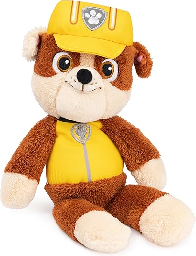 GUND PAW Patrol Rubble Take-Along Buddy Plush Toy Review: Premium Stuffed Animal for Kids