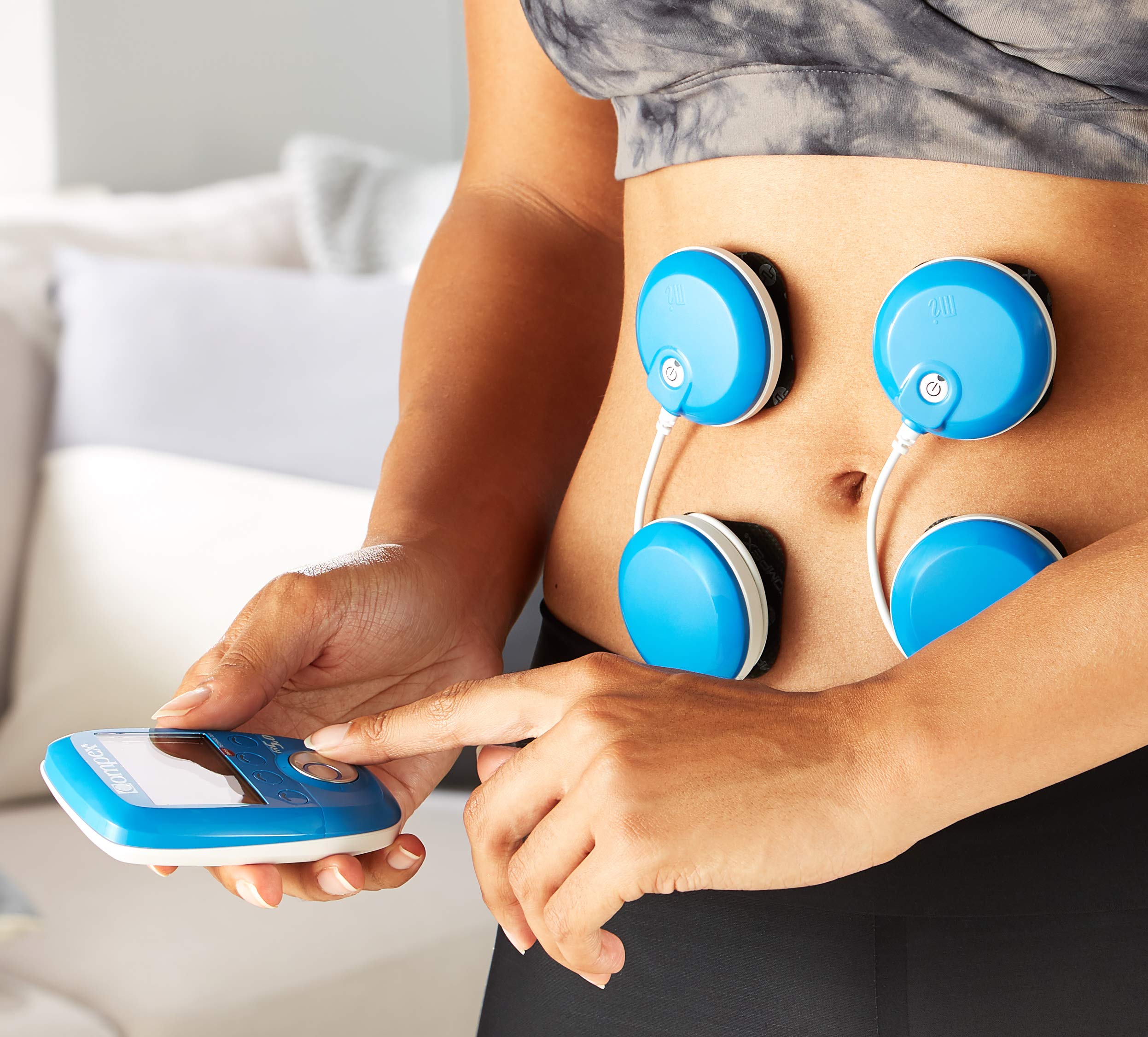 Compex Fit 5.0 Muskelstimulationsgerät, Blau